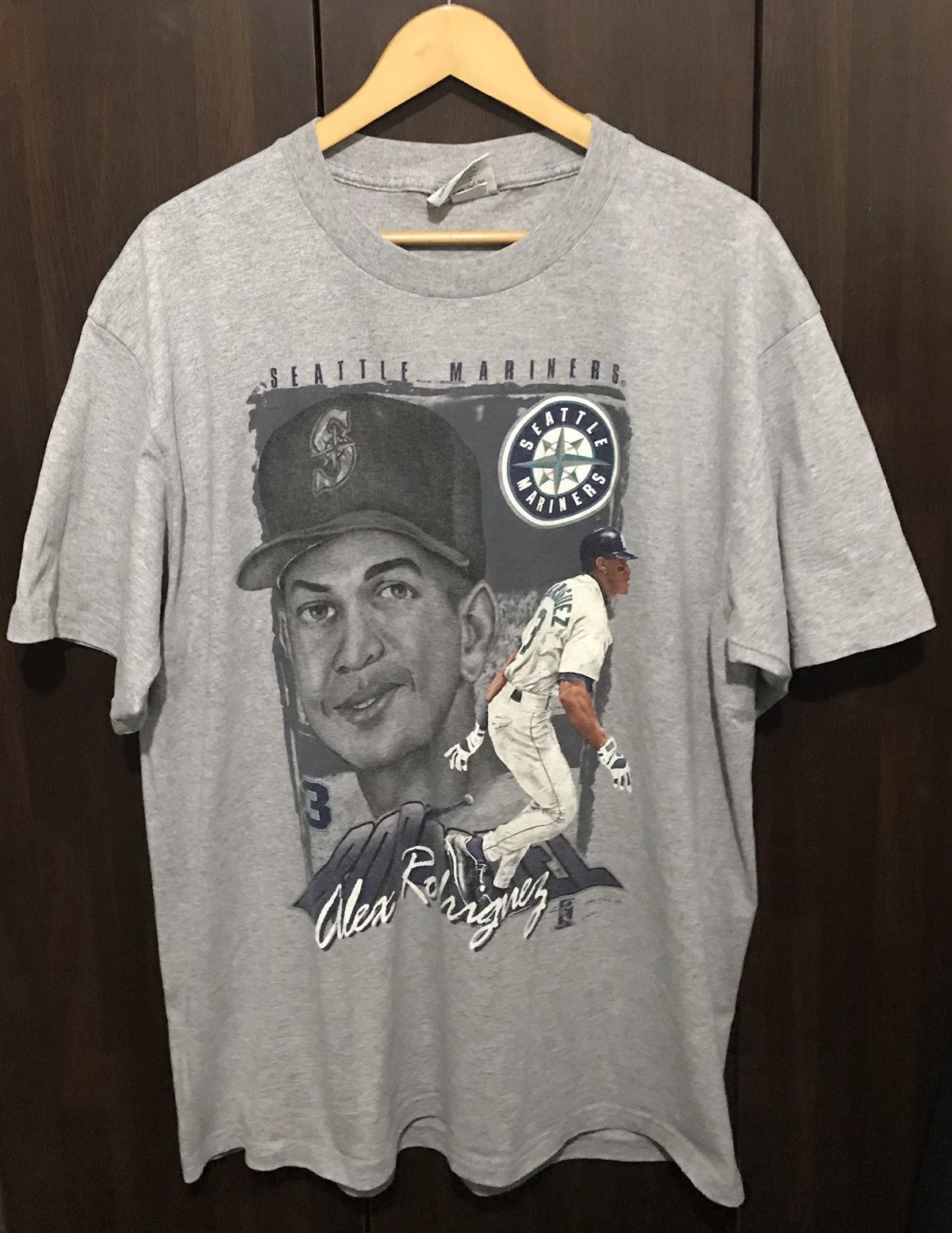 Vintage 90s Alex Rodriguez “A-Rod” Seattle Mariners Tshirt