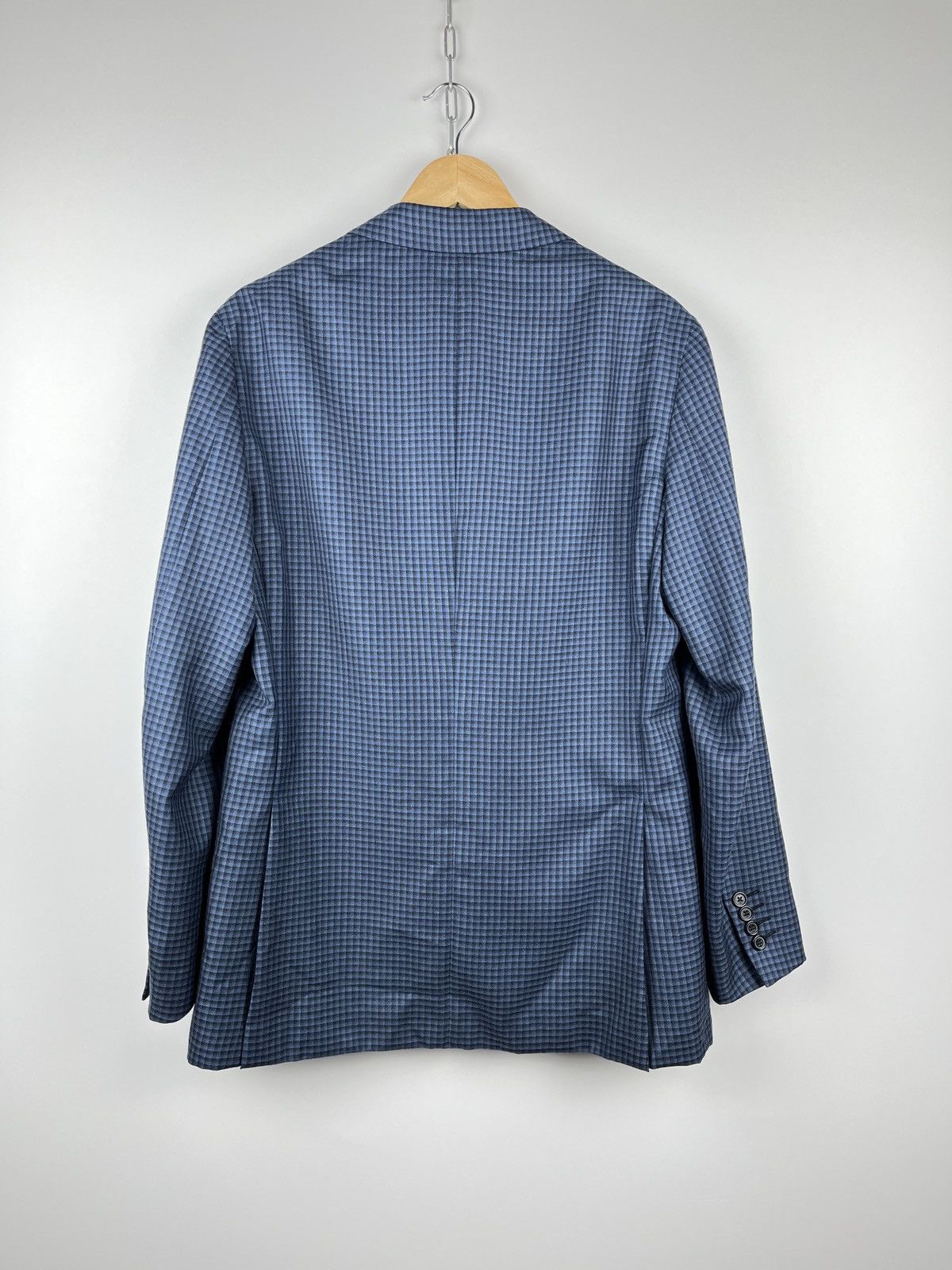 Brioni Brioni Piuma Cashmere Silk Check Blazer Sport Coat Size 42 R Size 42R - 9 Thumbnail