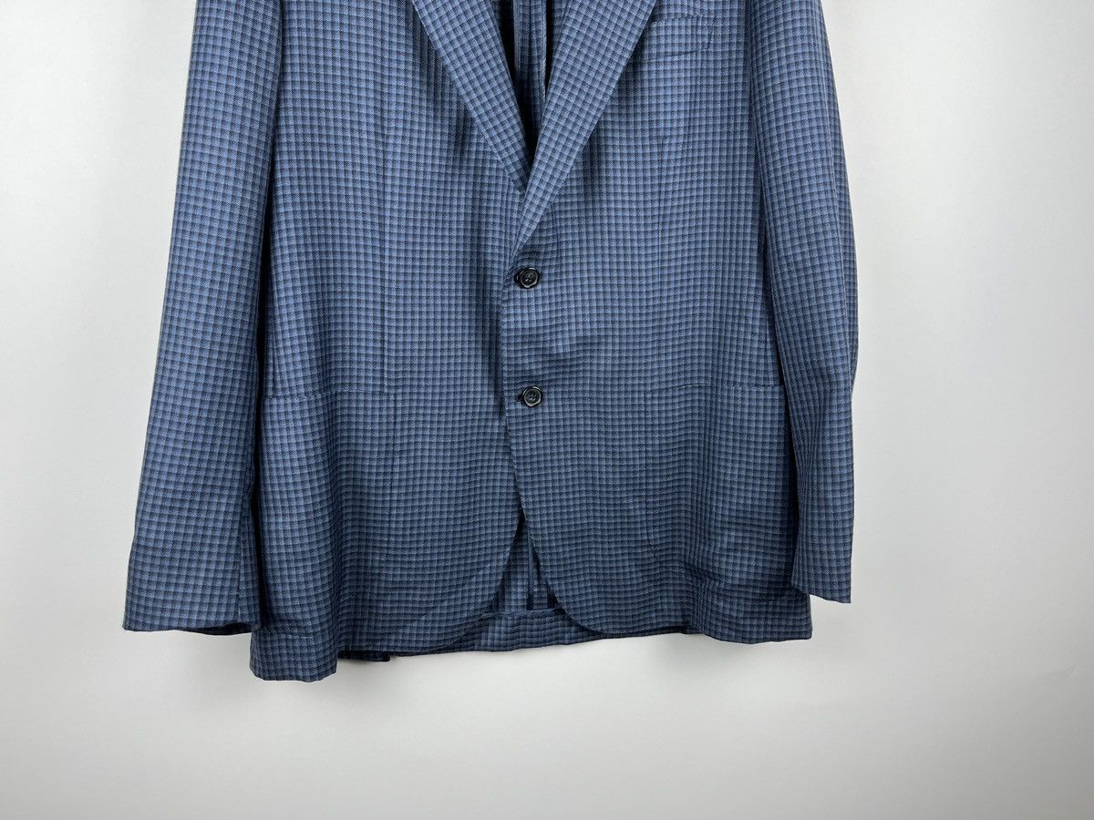 Brioni Brioni Piuma Cashmere Silk Check Blazer Sport Coat Size 42 R Size 42R - 4 Thumbnail
