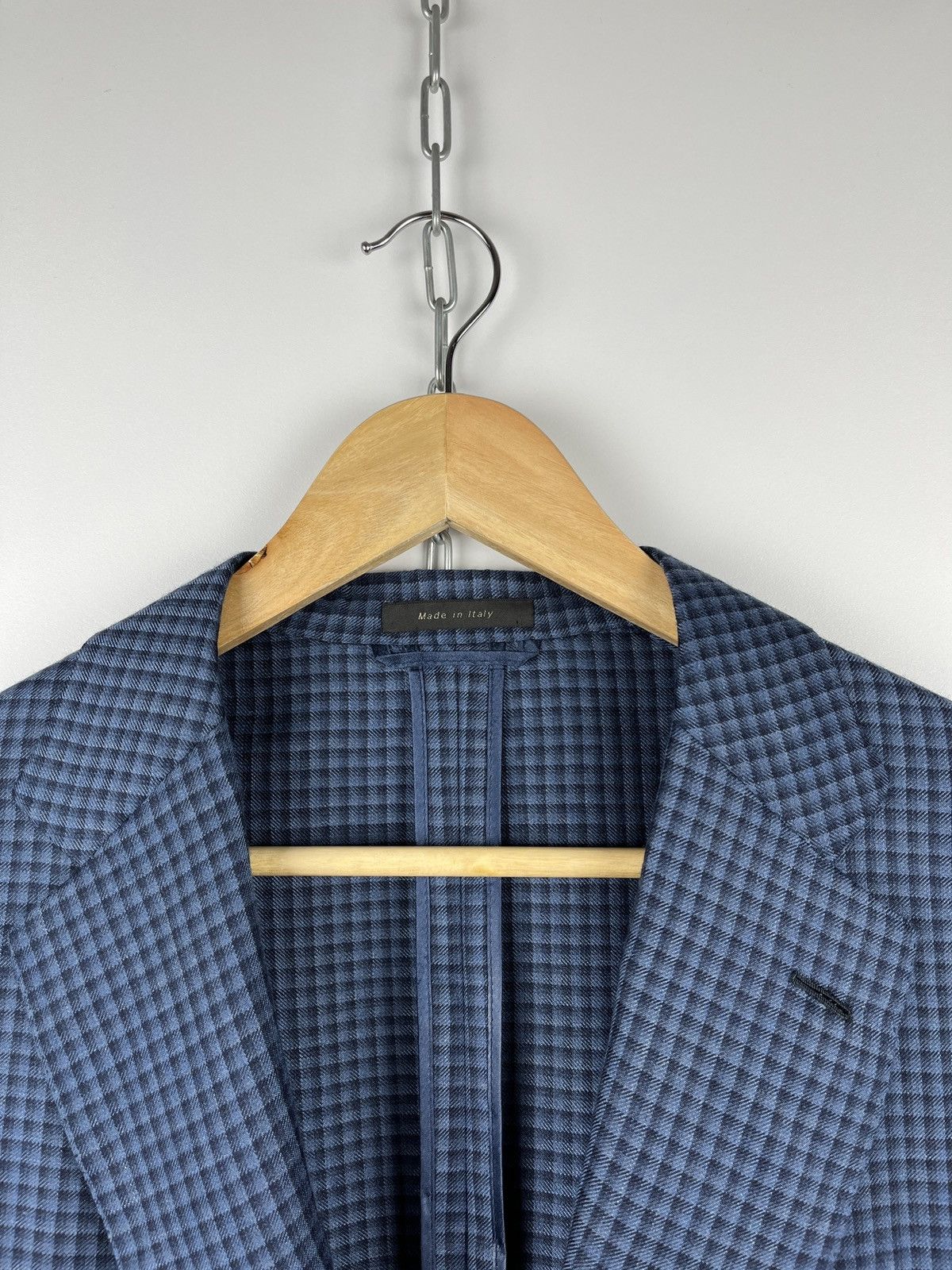 Brioni Brioni Piuma Cashmere Silk Check Blazer Sport Coat Size 42 R Size 42R - 7 Thumbnail