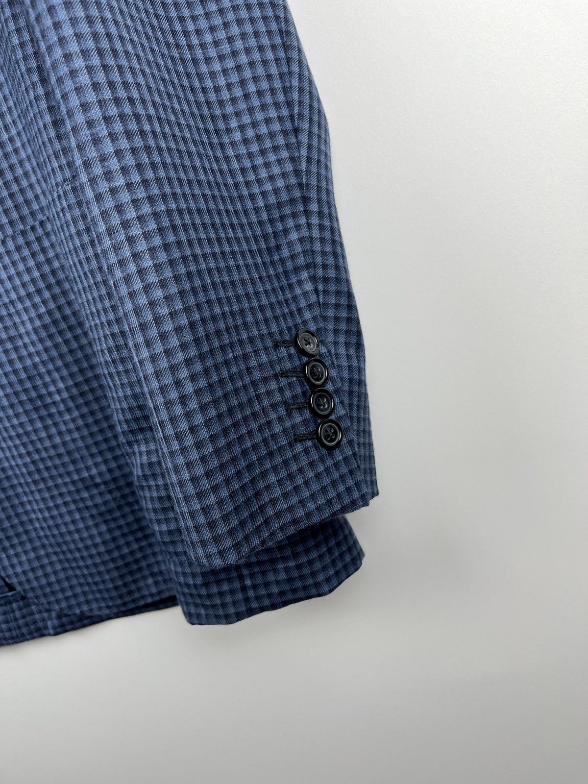 Brioni Brioni Piuma Cashmere Silk Check Blazer Sport Coat Size 42 R Size 42R - 6 Thumbnail