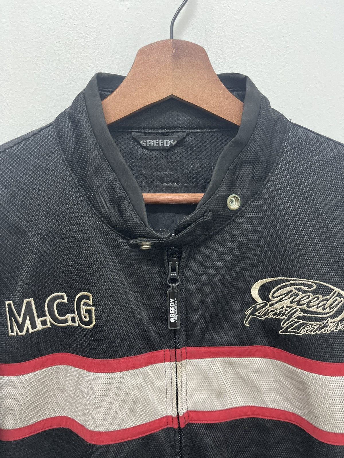 Vintage Vintage GREEDY Racing Jacket Size US XL / EU 56 / 4 - 2 Thumbnail