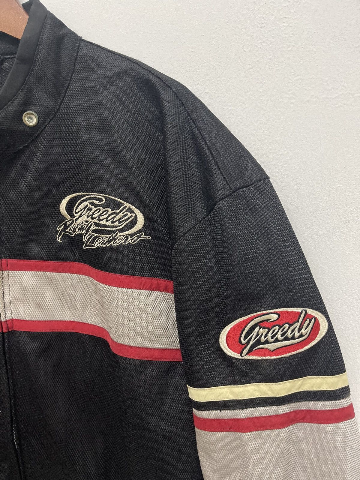 Vintage Vintage GREEDY Racing Jacket Size US XL / EU 56 / 4 - 3 Thumbnail