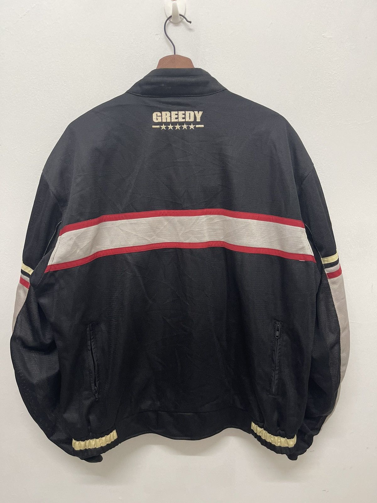 Vintage Vintage GREEDY Racing Jacket Size US XL / EU 56 / 4 - 5 Thumbnail