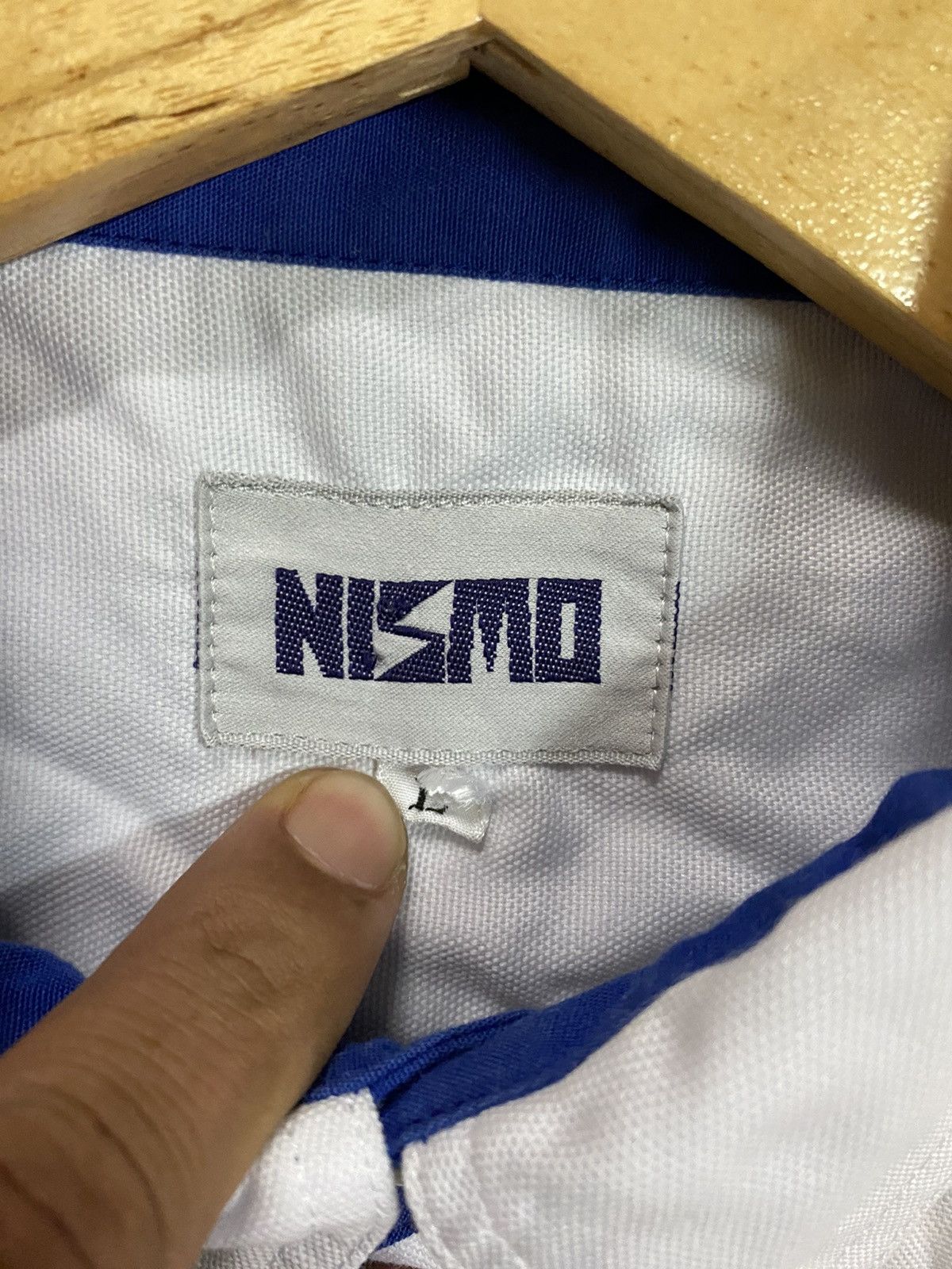 Sports Specialties × Vintage Vintage Nismo Racing Staff Collar Shirt Size US XL / EU 56 / 4 - 8 Thumbnail