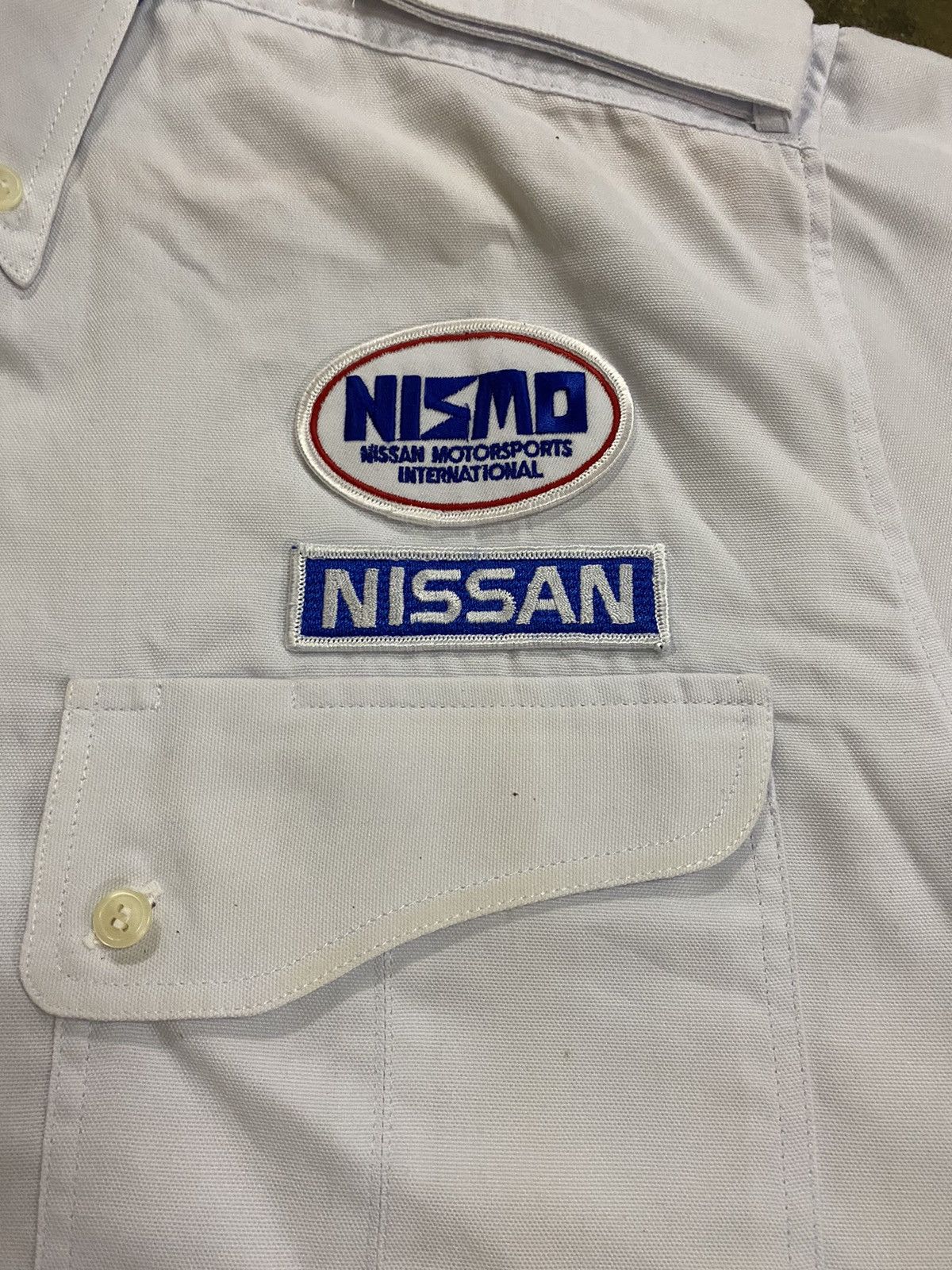 Sports Specialties × Vintage Vintage Nismo Racing Staff Collar Shirt Size US XL / EU 56 / 4 - 3 Thumbnail