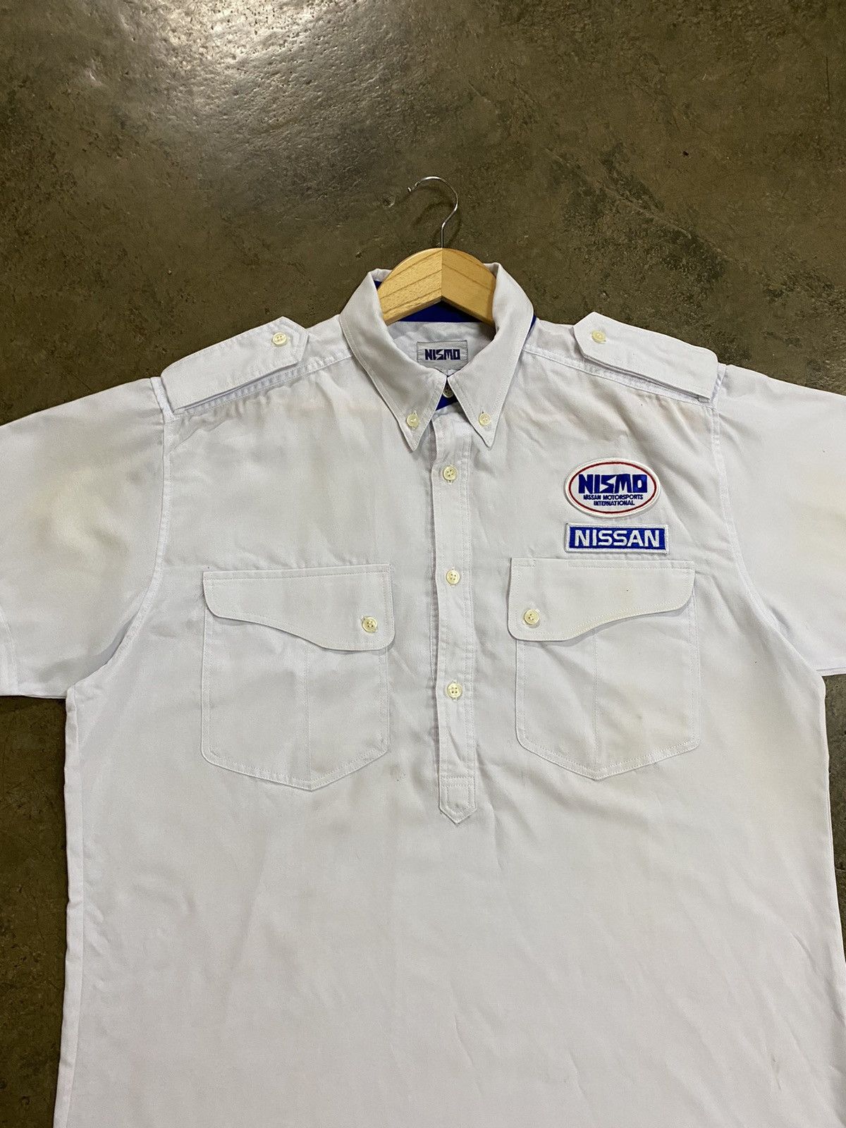 Sports Specialties × Vintage Vintage Nismo Racing Staff Collar Shirt Size US XL / EU 56 / 4 - 2 Thumbnail
