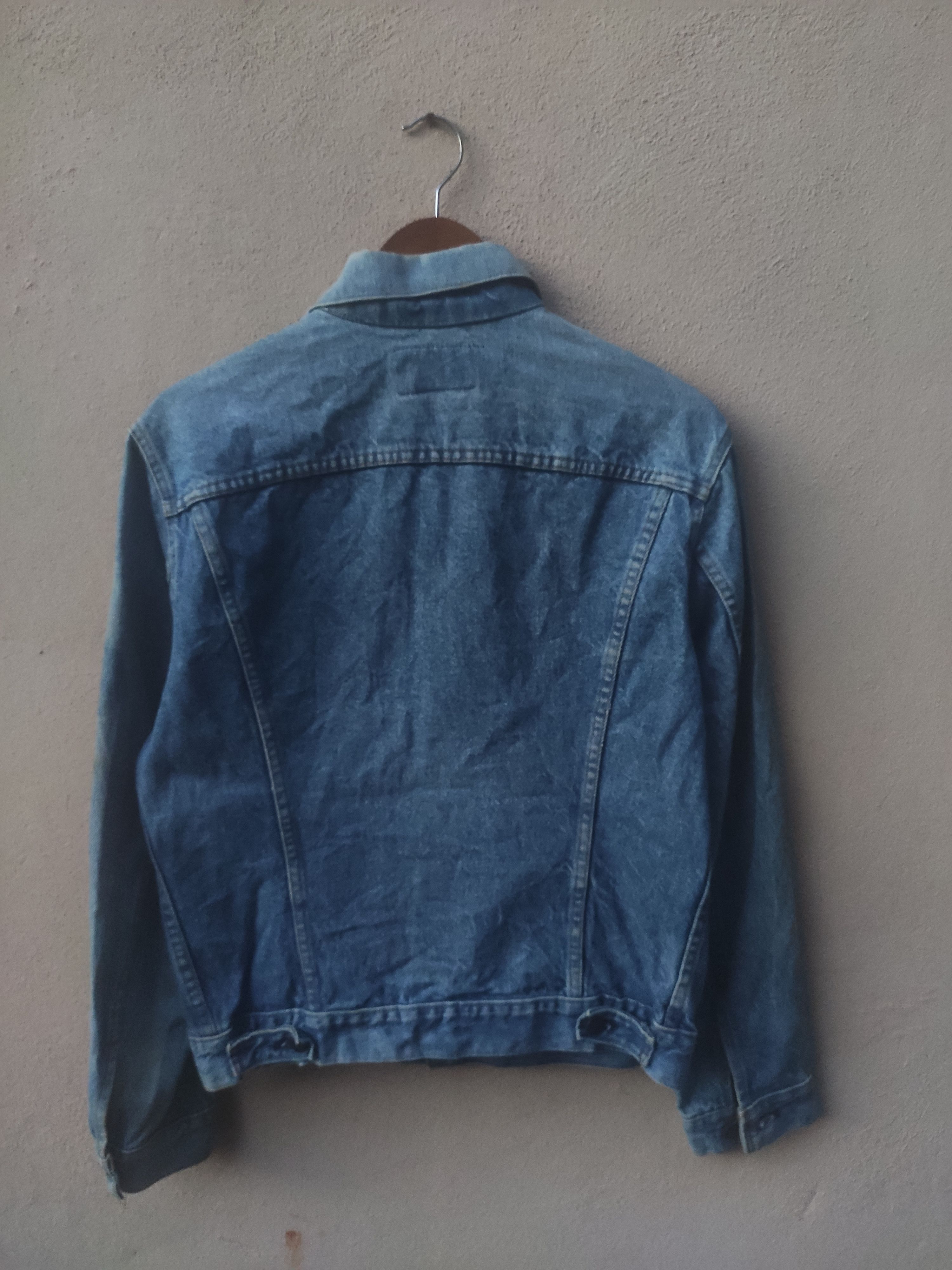 Levi's Vintage Clothing Vintage 90s Vintage Levis Denim Jacket Trucker Sun faded Size US M / EU 48-50 / 2 - 4 Thumbnail