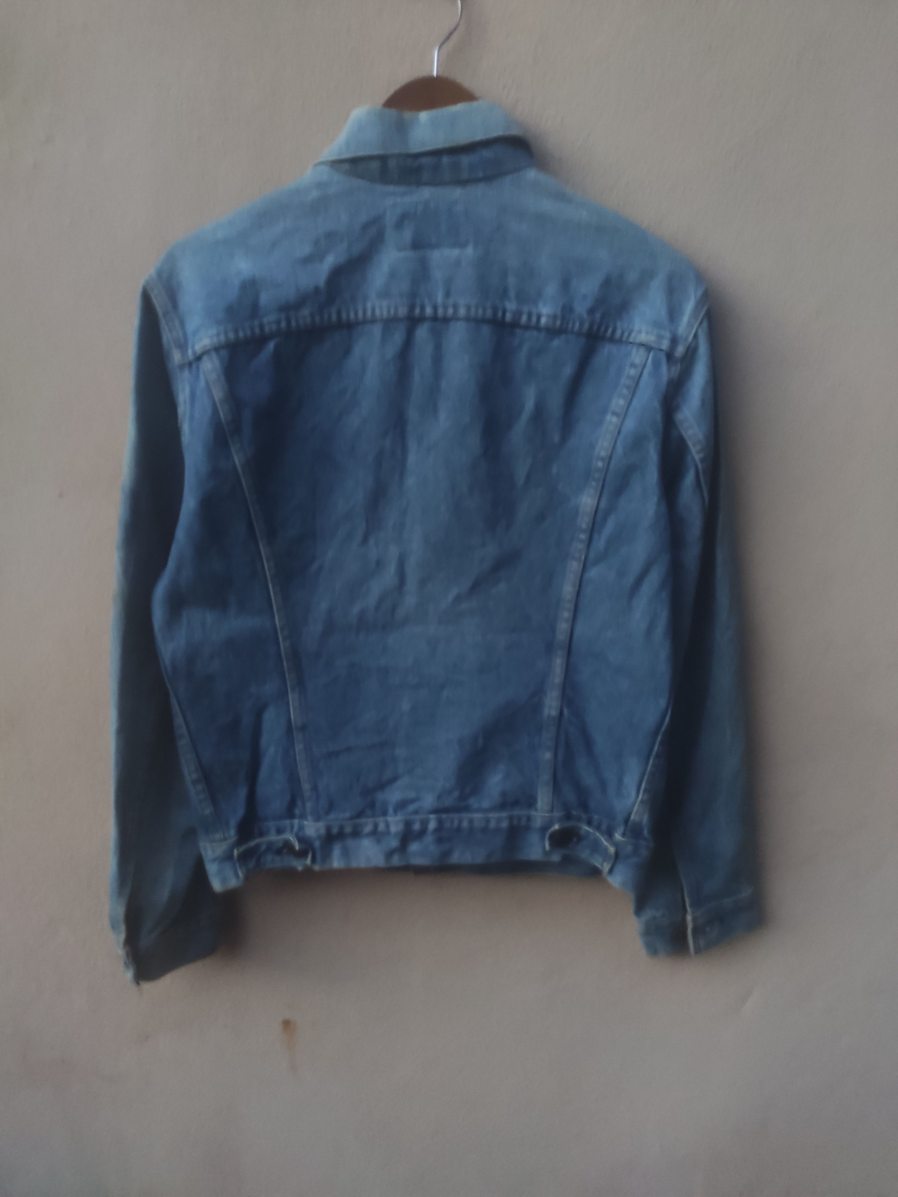 Levi's Vintage Clothing Vintage 90s Vintage Levis Denim Jacket Trucker Sun faded Size US M / EU 48-50 / 2 - 5 Thumbnail