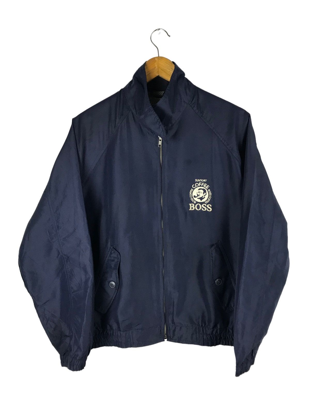 Japanese Brand × Vintage 🔥SALE🔥SUNTORY BOSS COFFEE BOMBER JACKET Size US L / EU 52-54 / 3 - 1 Thumbnail
