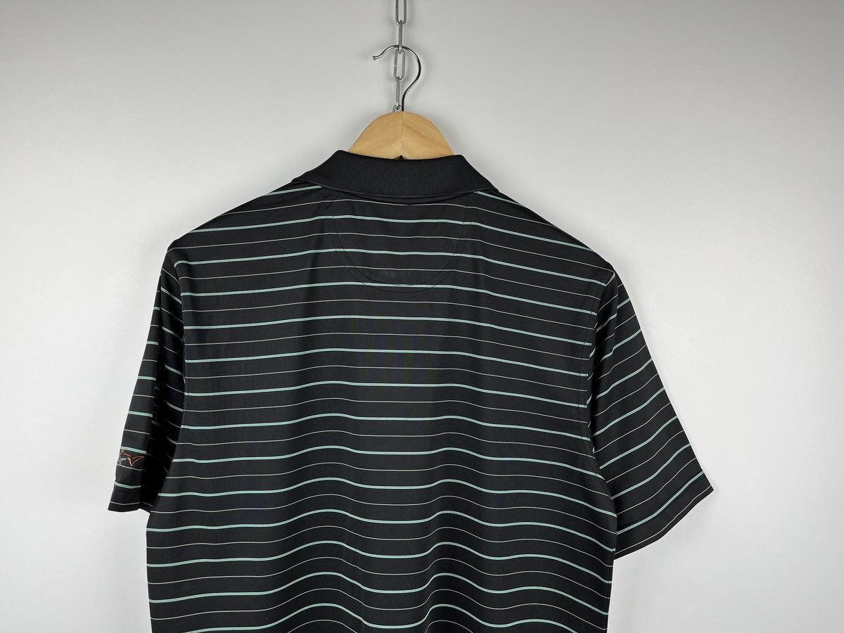 Greg Norman Men's Greg Norman Play Dry Golf Striped Polo T-shirt Size US M / EU 48-50 / 2 - 8 Thumbnail