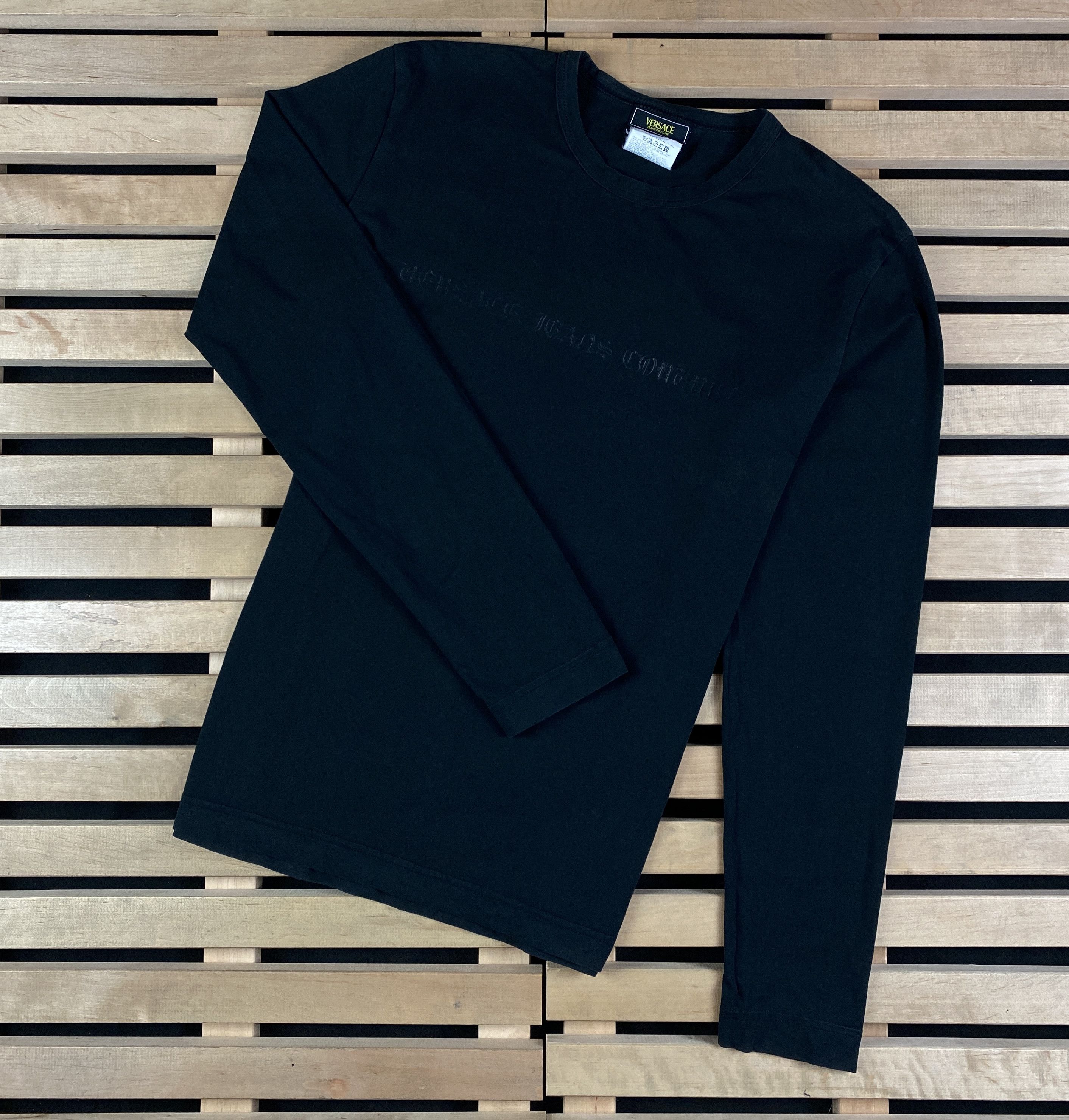 Versace Mens Long Sleeve Versace Jeans Vintage Size M Size US M / EU 48-50 / 2 - 1 Thumbnail