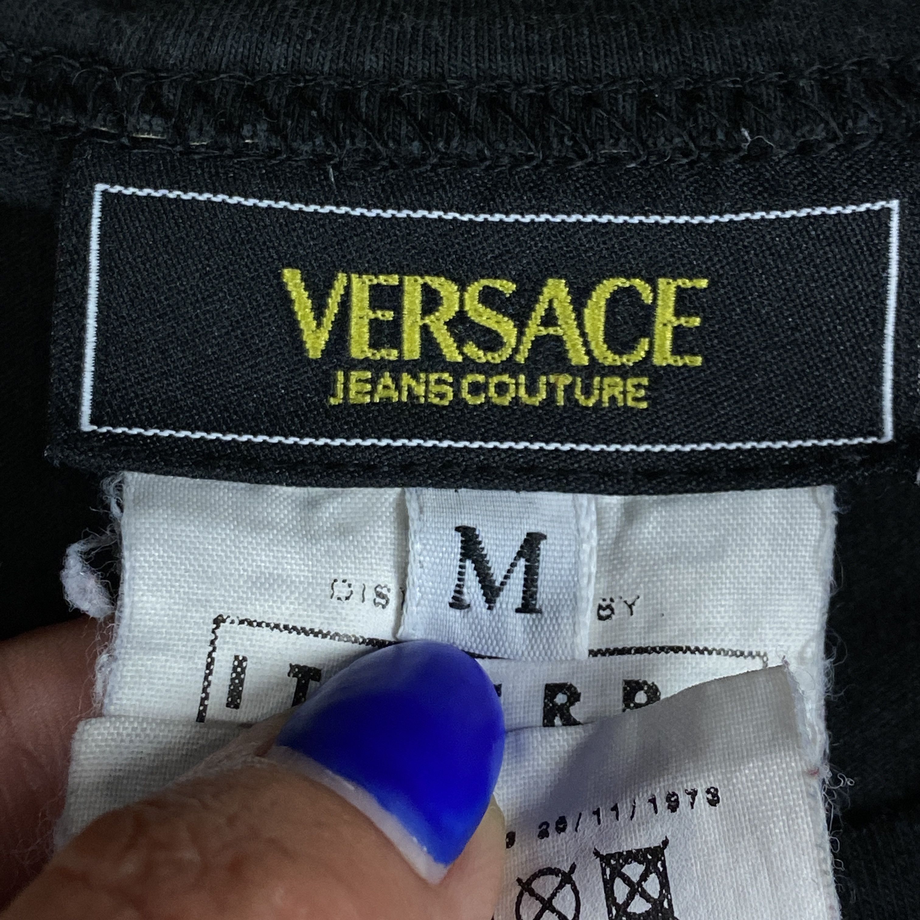 Versace Mens Long Sleeve Versace Jeans Vintage Size M Size US M / EU 48-50 / 2 - 5 Thumbnail