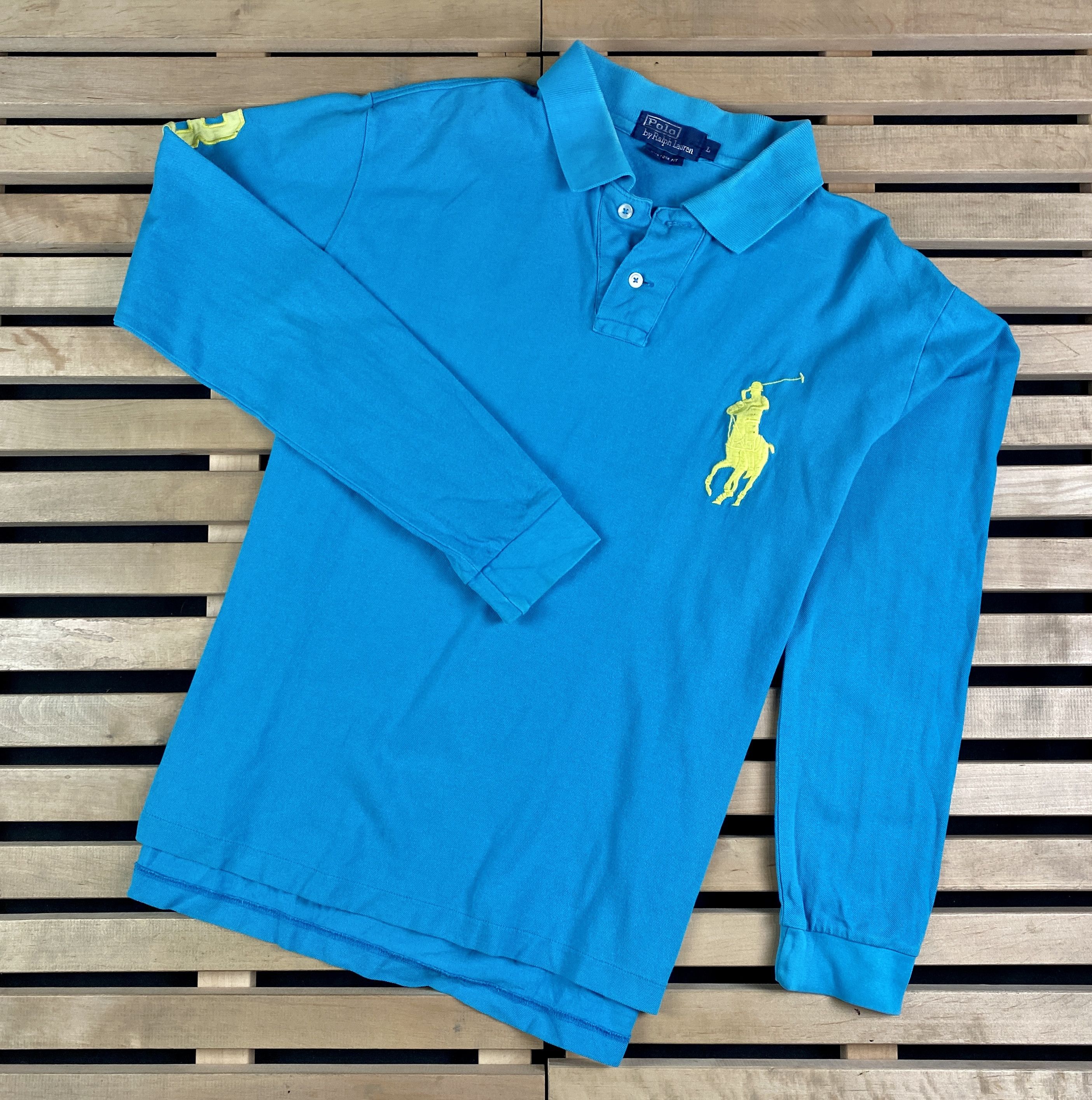 Polo Ralph Lauren × Ralph Lauren × Vintage Mens Long Sleeve Sweatshirt Ralph Lauren Vintage Size L Size US L / EU 52-54 / 3 - 1 Thumbnail