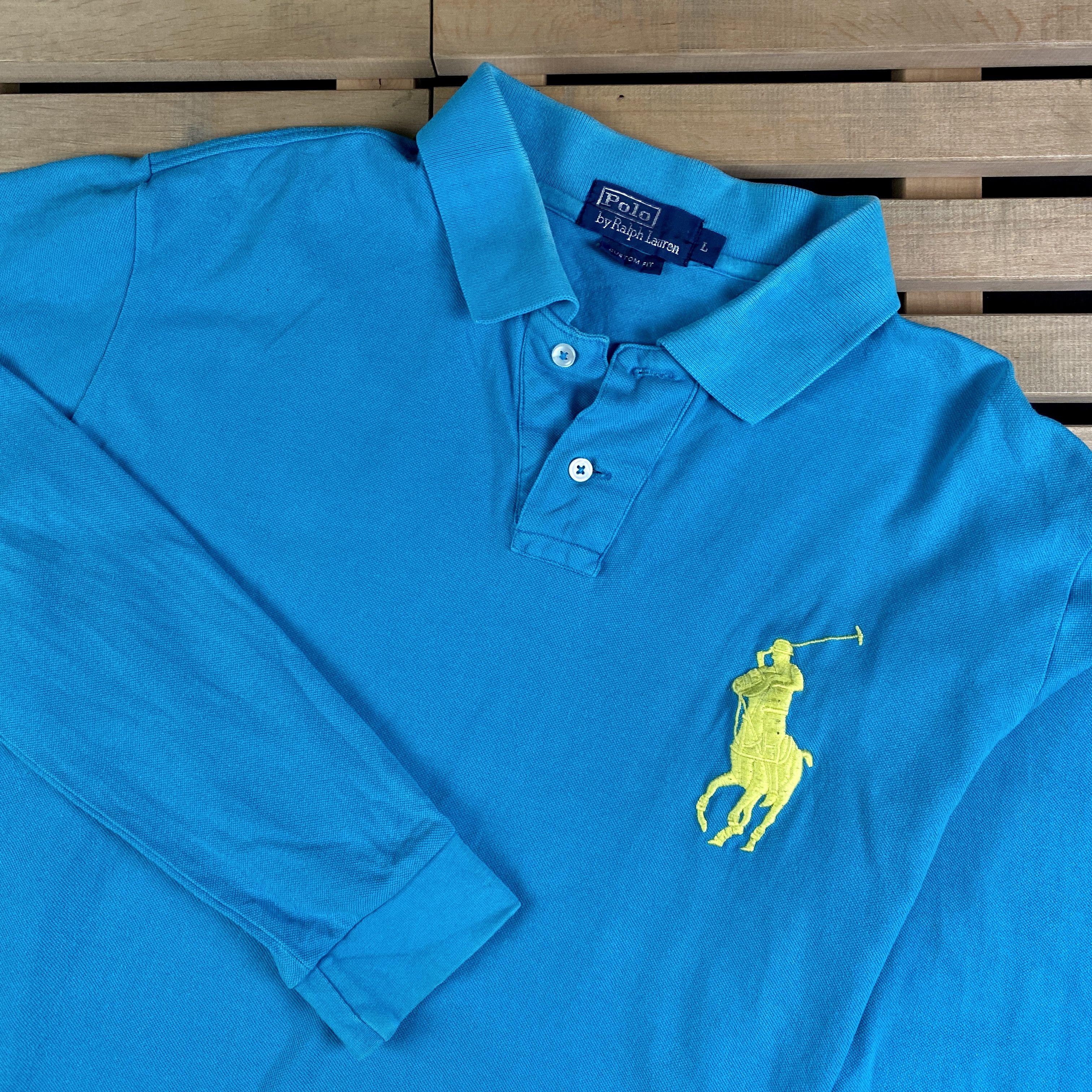 Polo Ralph Lauren × Ralph Lauren × Vintage Mens Long Sleeve Sweatshirt Ralph Lauren Vintage Size L Size US L / EU 52-54 / 3 - 2 Thumbnail