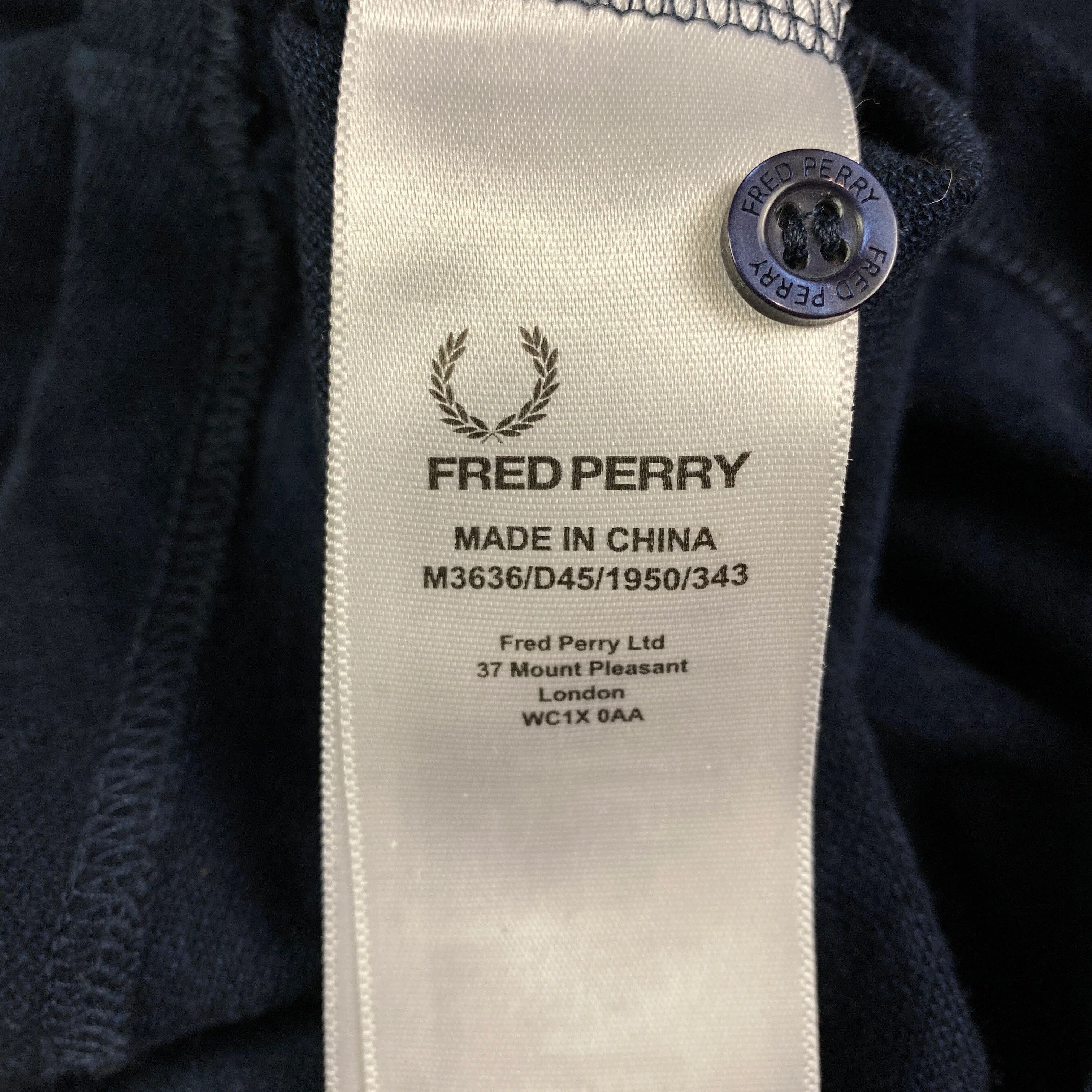 Fred Perry × Vintage Mens Polo Long Sleeve Fred Perry Size S Sweatshirt Size US S / EU 44-46 / 1 - 5 Thumbnail