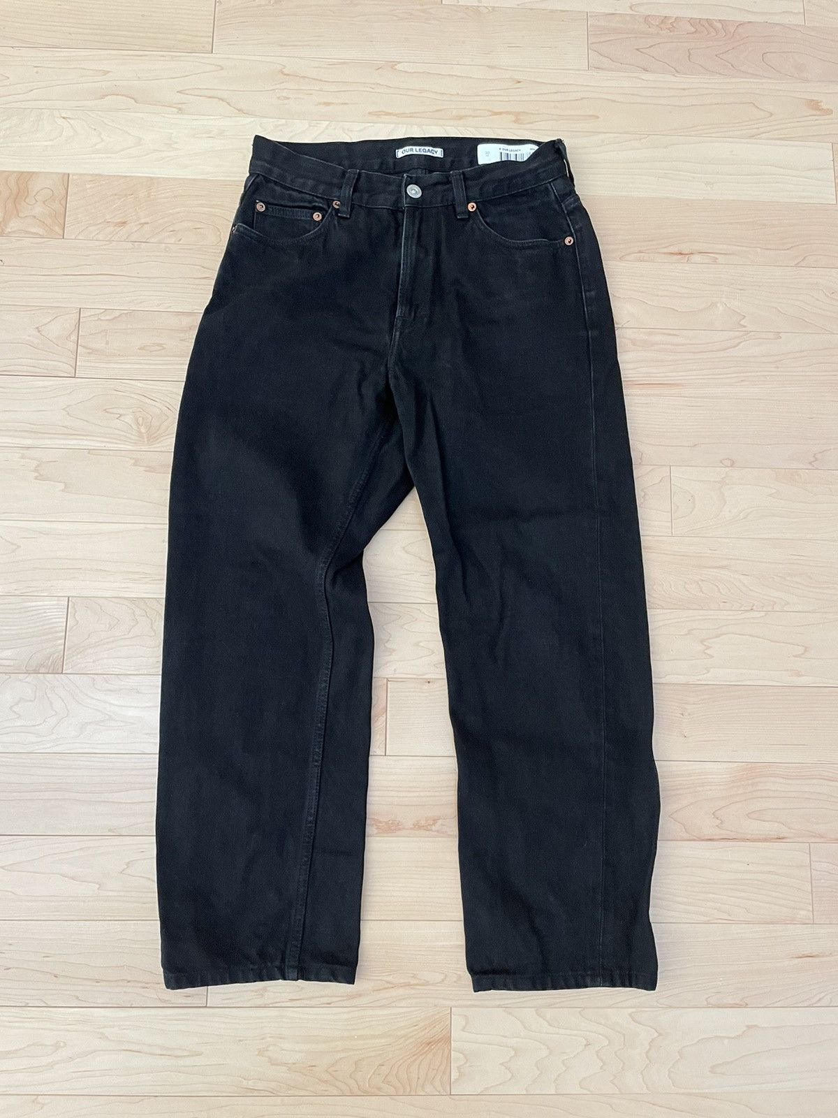 Our Legacy Second Cut Black Selvedge Denim | Grailed