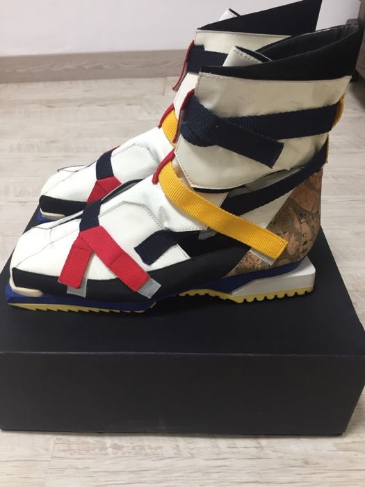 raf simons de stijl hiking boots