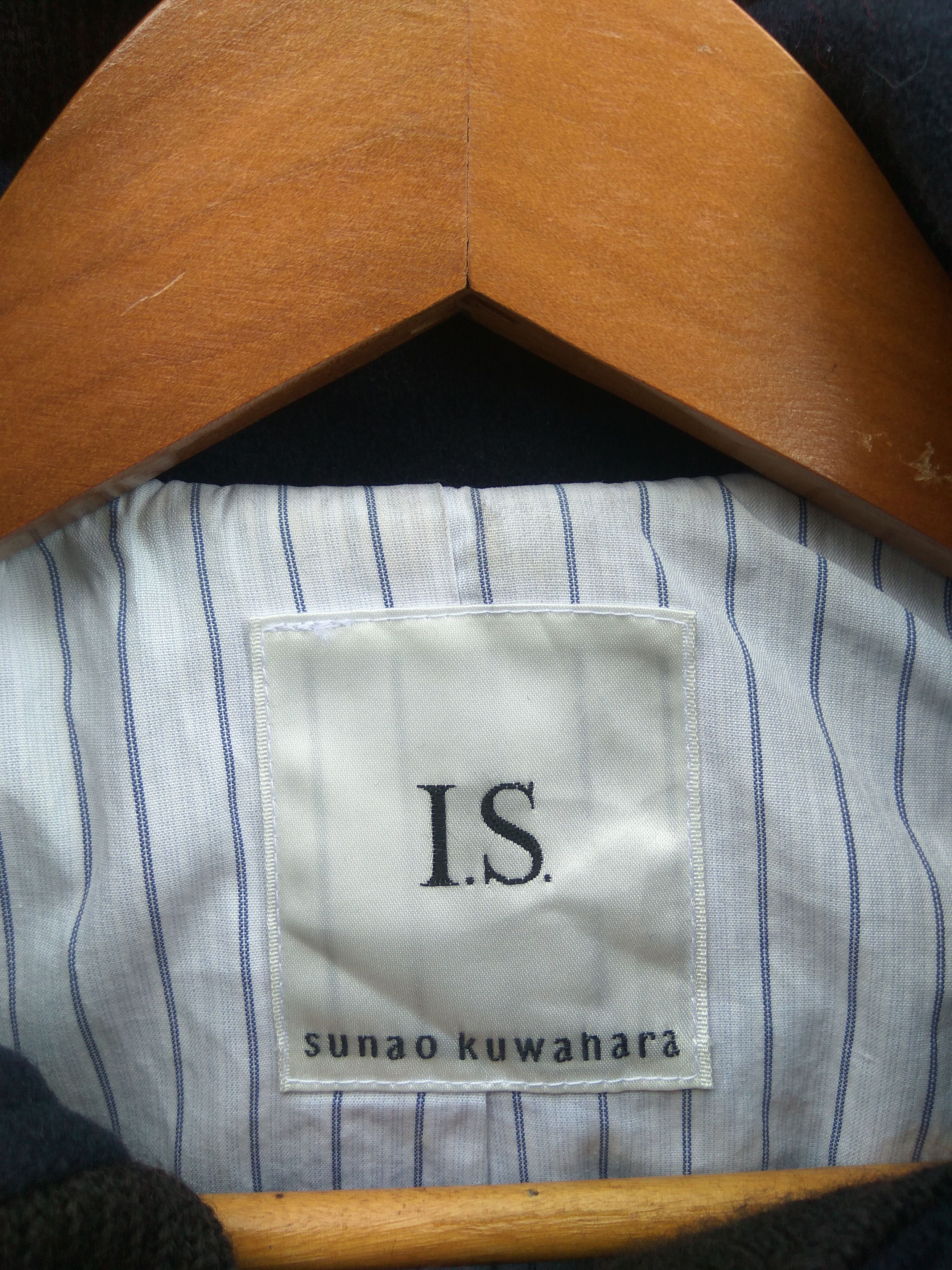 Issey Miyake IS by Sunao Kuwahara Jacket wool coat Size US S / EU 44-46 / 1 - 7 Thumbnail