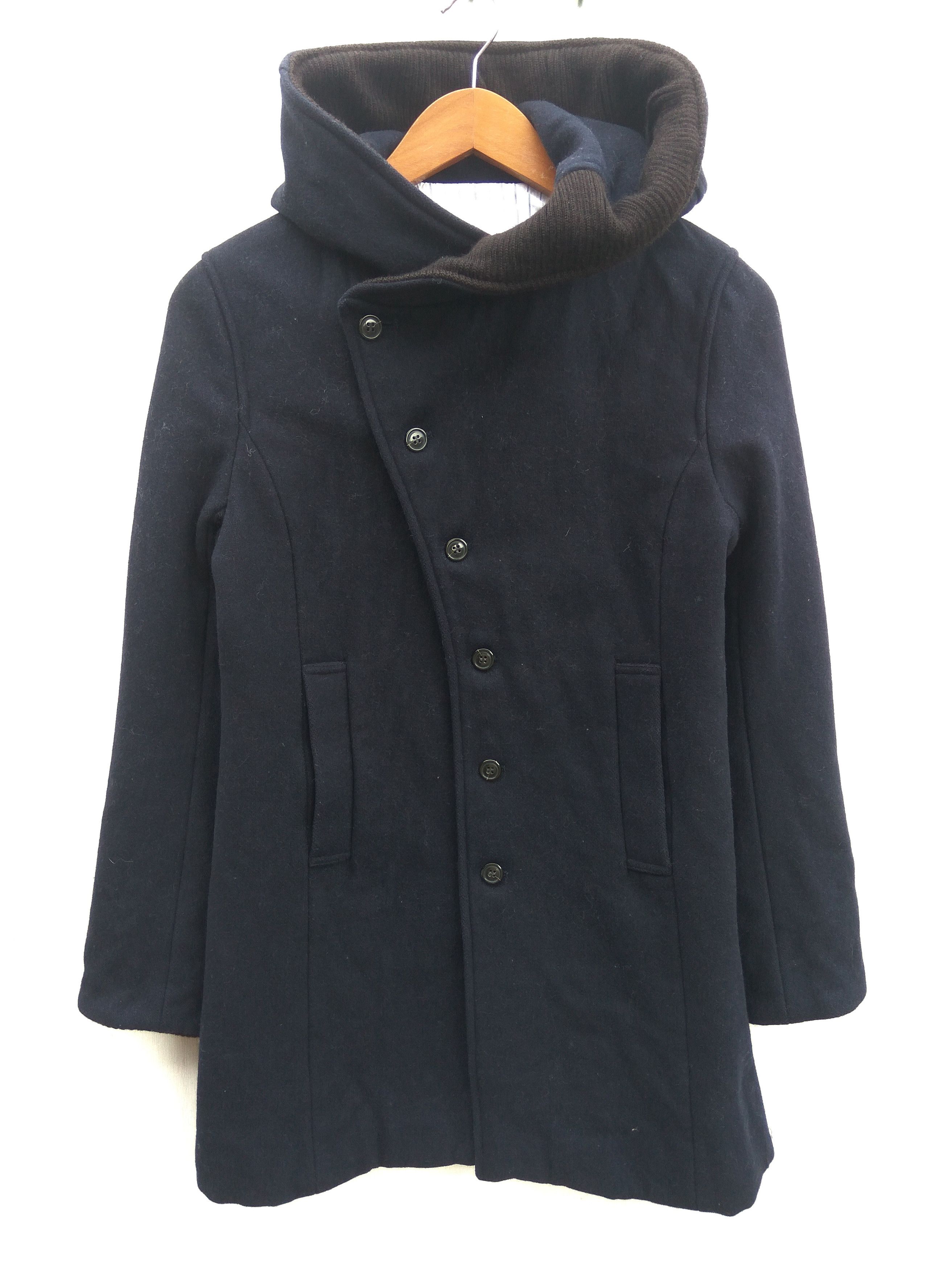 Issey Miyake IS by Sunao Kuwahara Jacket wool coat Size US S / EU 44-46 / 1 - 1 Thumbnail