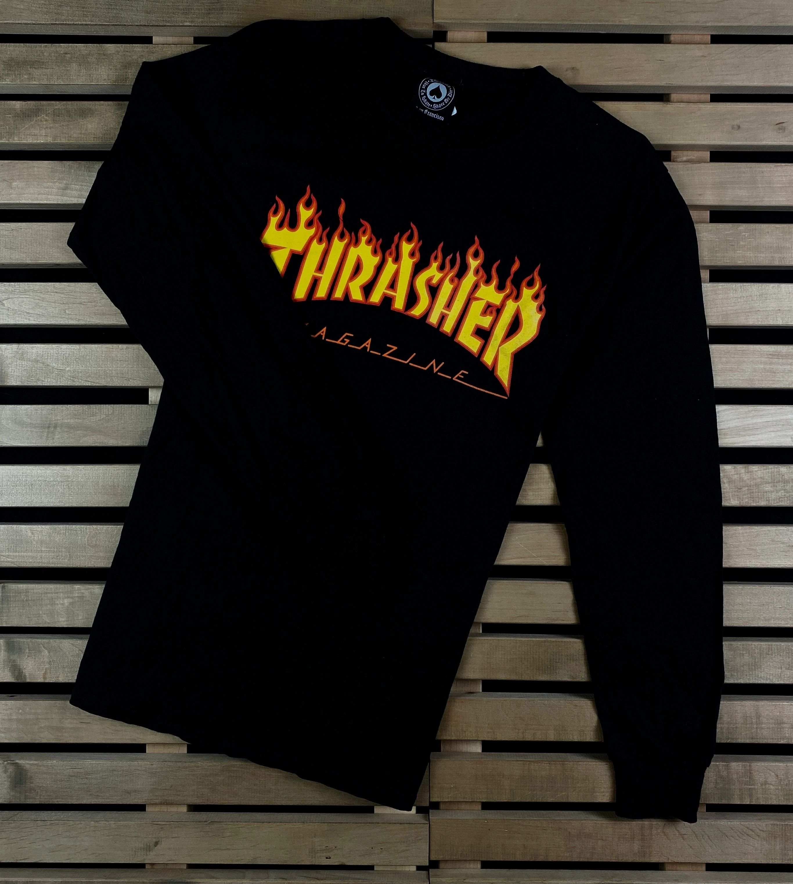 Thrasher Mens Long Sleeve Sweatshirt Thrasher Magazine Size S Size US S / EU 44-46 / 1 - 1 Thumbnail