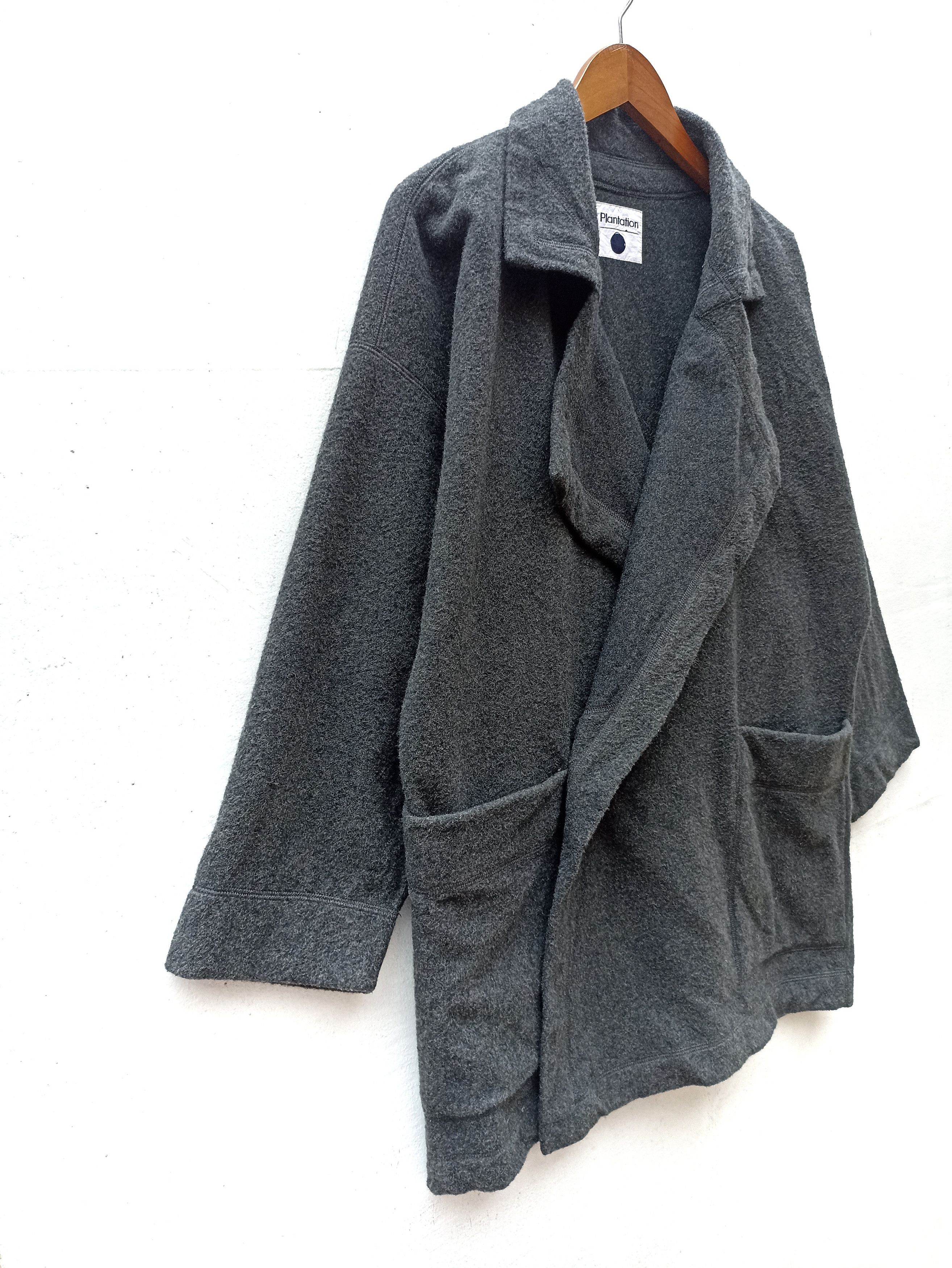 Issey Miyake Plantation jacket wool coat by Issey miyake designer Size US M / EU 48-50 / 2 - 2 Thumbnail