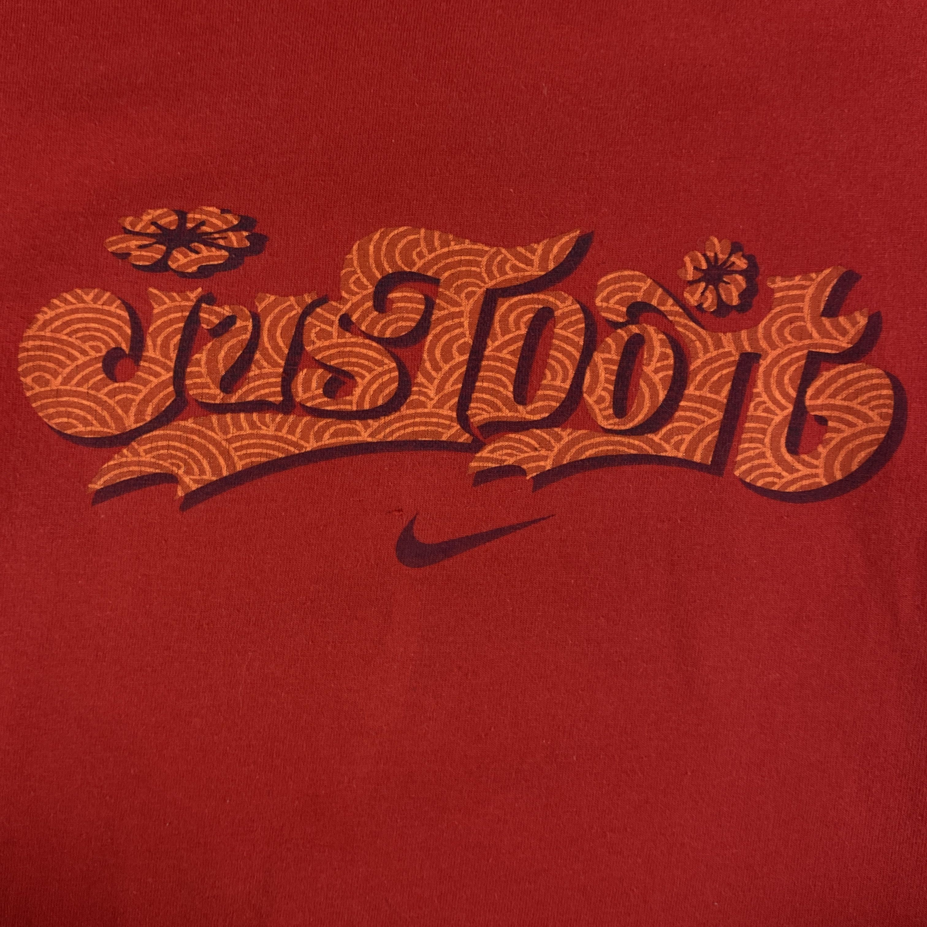 Nike × Vintage Mens T Shirt Nike Just Do It Vintage Size S Big Logo Size US S / EU 44-46 / 1 - 3 Thumbnail