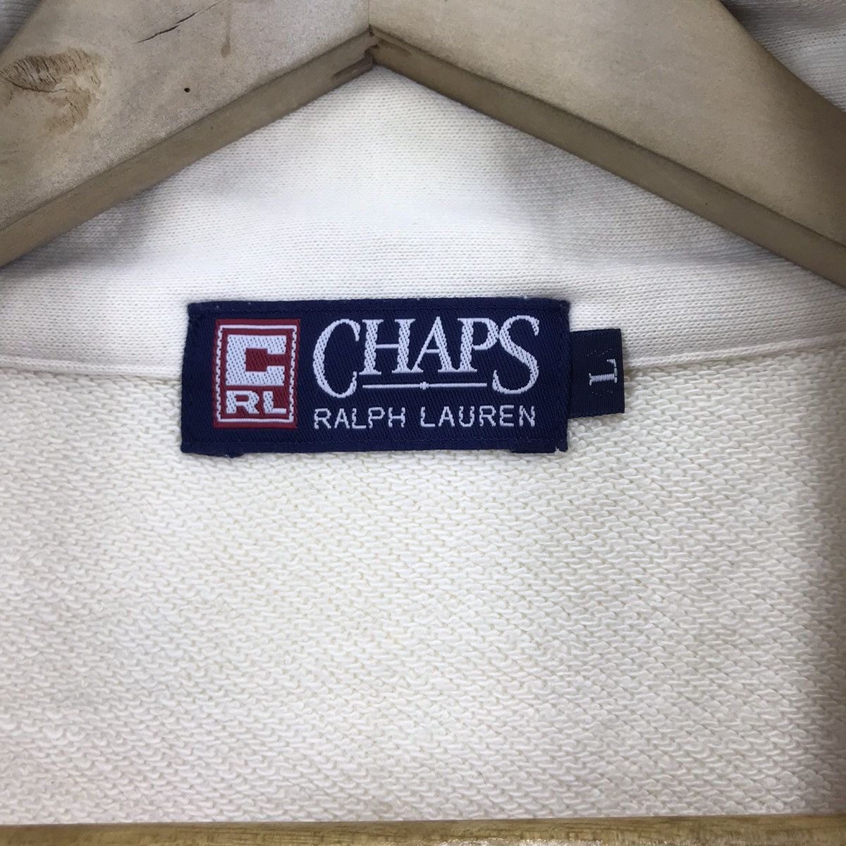 Chaps Ralph Lauren × Ralph Lauren Vintage Chaps Ralph Lauren Sweatshirt Half zip Size US L / EU 52-54 / 3 - 6 Thumbnail