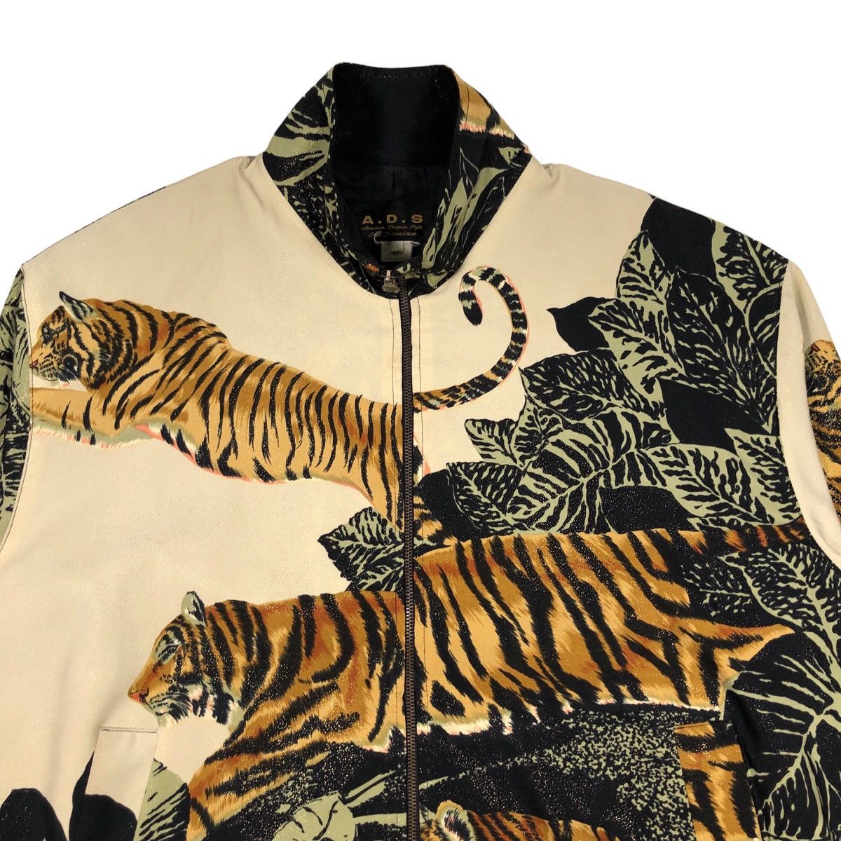 Vintage Vintage Pop Art Tiger Baroque All Overprint Jacket Size US L / EU 52-54 / 3 - 2 Thumbnail