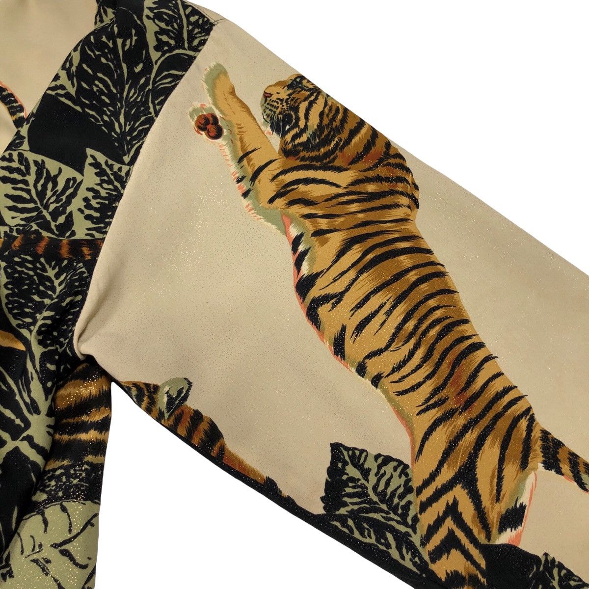 Vintage Vintage Pop Art Tiger Baroque All Overprint Jacket Size US L / EU 52-54 / 3 - 4 Thumbnail
