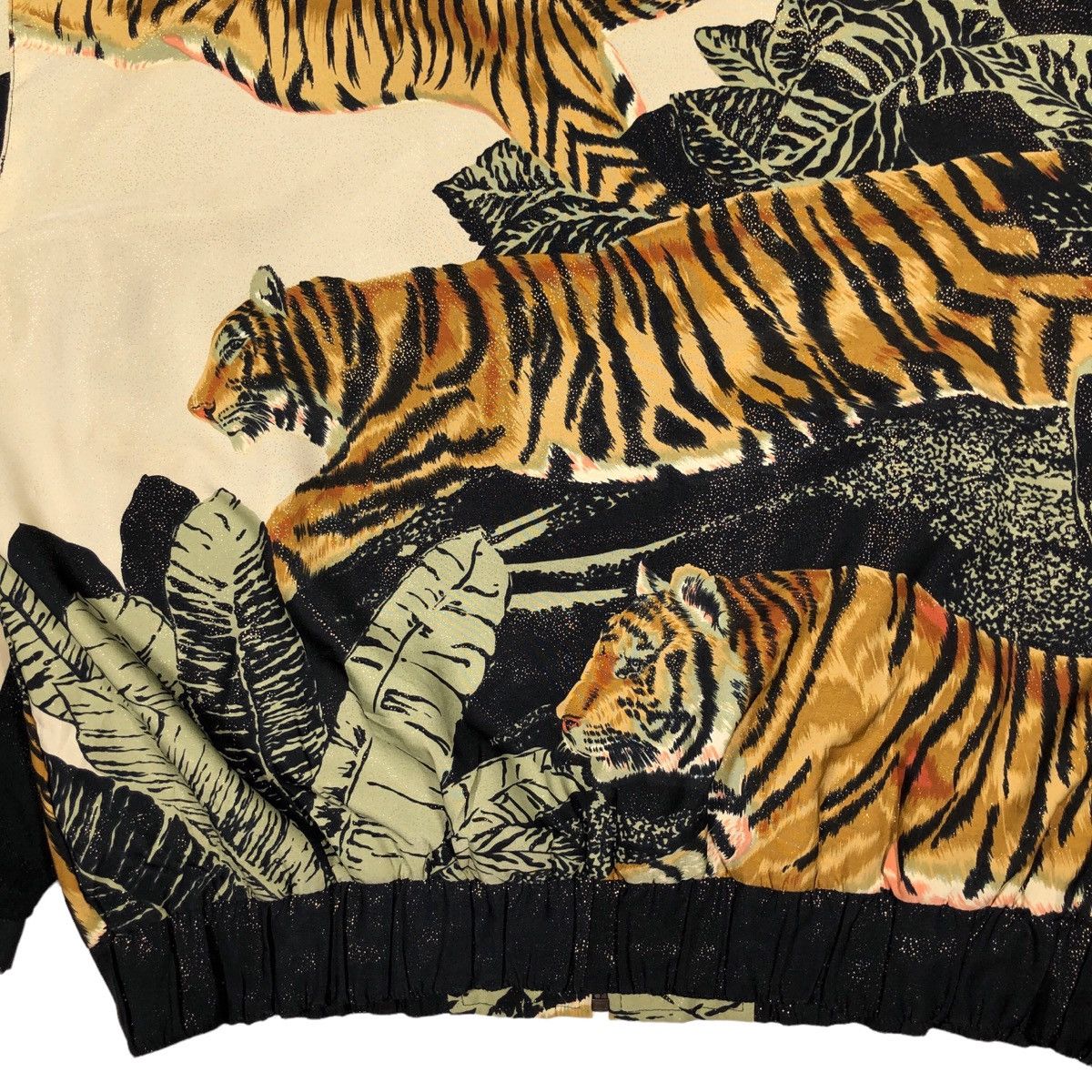Vintage Vintage Pop Art Tiger Baroque All Overprint Jacket Size US L / EU 52-54 / 3 - 8 Thumbnail