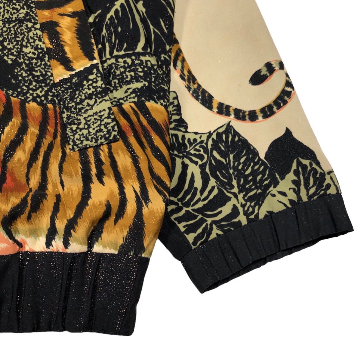 Vintage Vintage Pop Art Tiger Baroque All Overprint Jacket Size US L / EU 52-54 / 3 - 6 Thumbnail