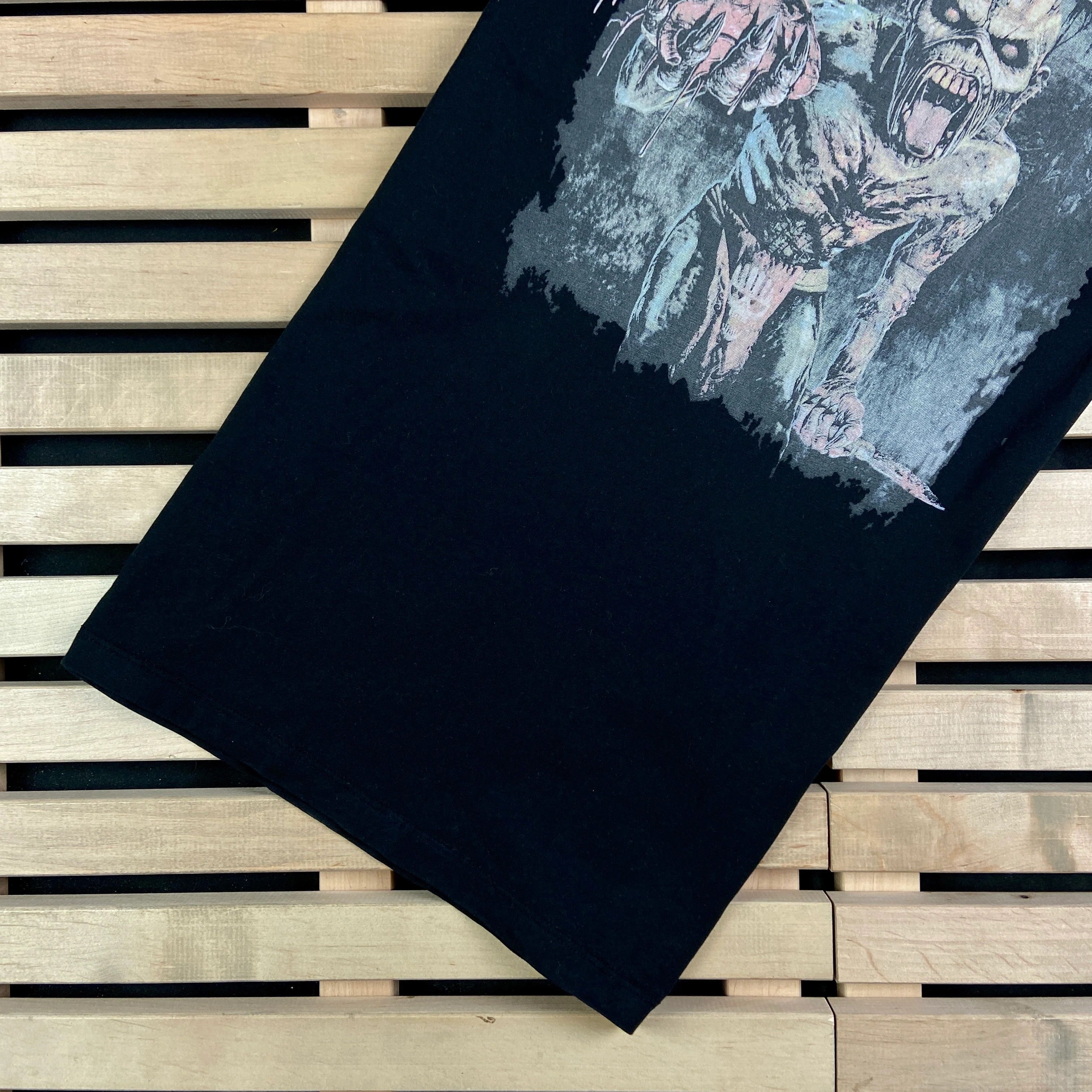 Band Tees × Iron Maiden × Vintage Mens Vintage T Shirt Iron Maiden Size S Size US S / EU 44-46 / 1 - 3 Thumbnail
