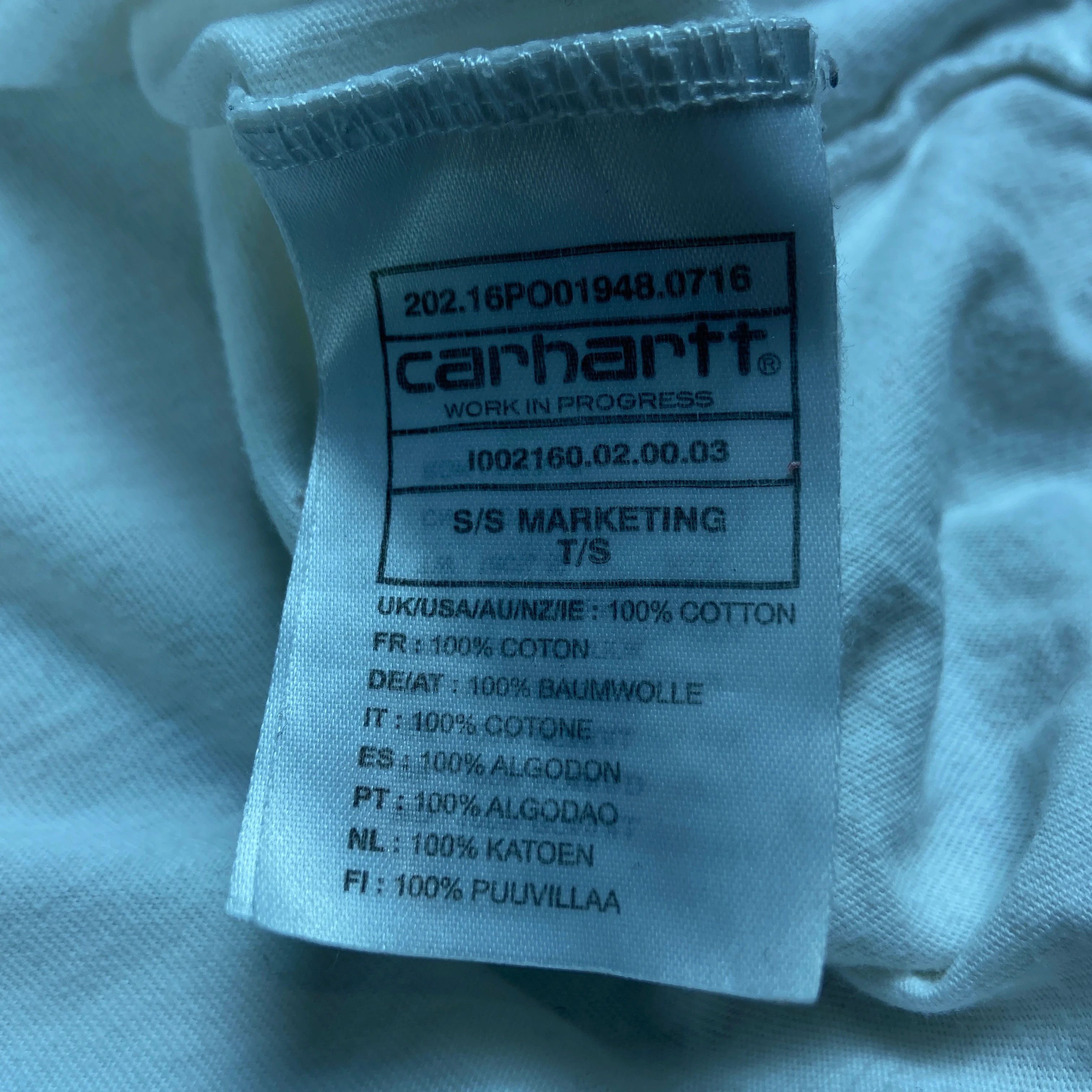 Carhartt × Carhartt Wip Mens T Shirt Carhartt Size S Size US S / EU 44-46 / 1 - 6 Thumbnail