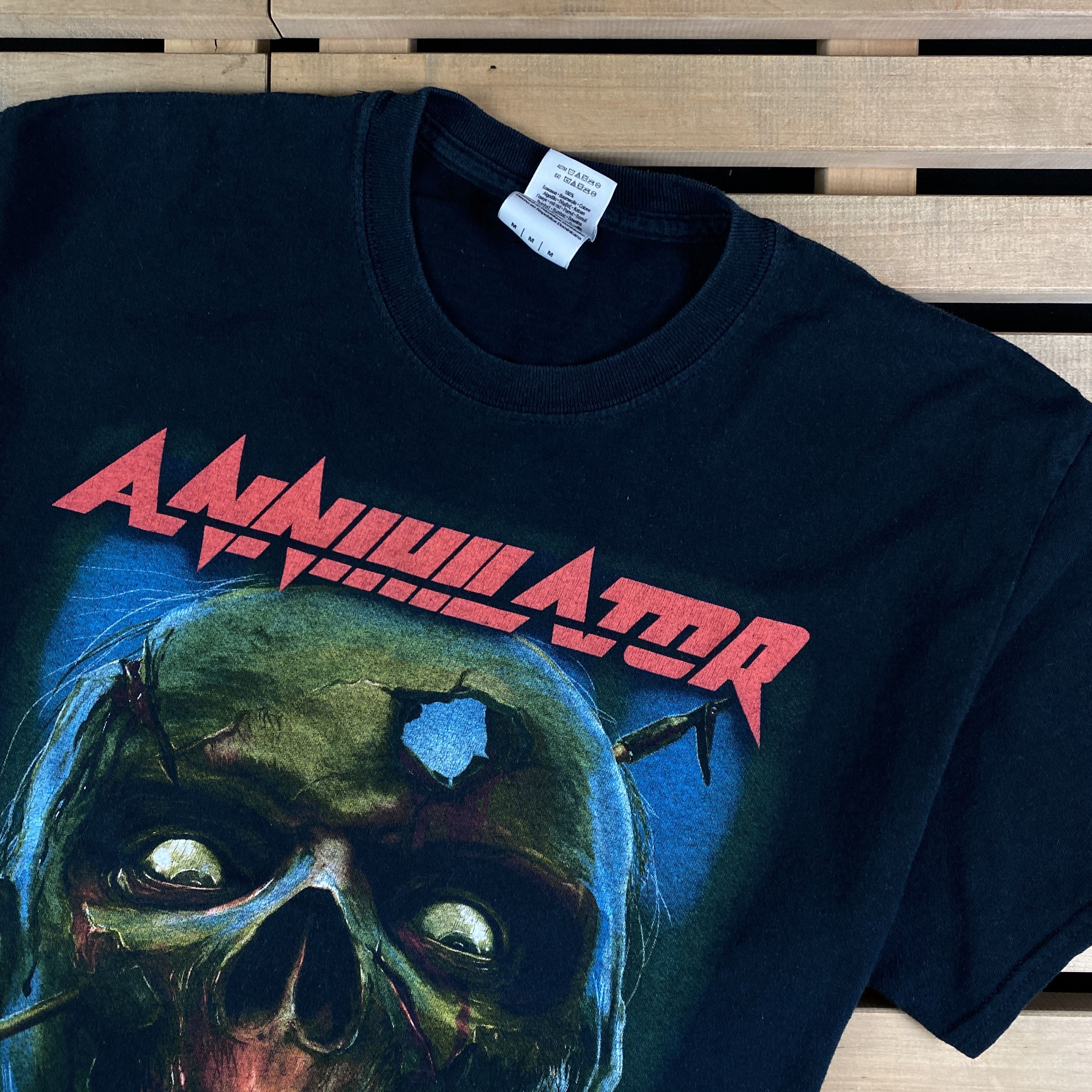 Band Tees Men’s T-Shirt Annihilator Vintage Size M Size US M / EU 48-50 / 2 - 2 Thumbnail