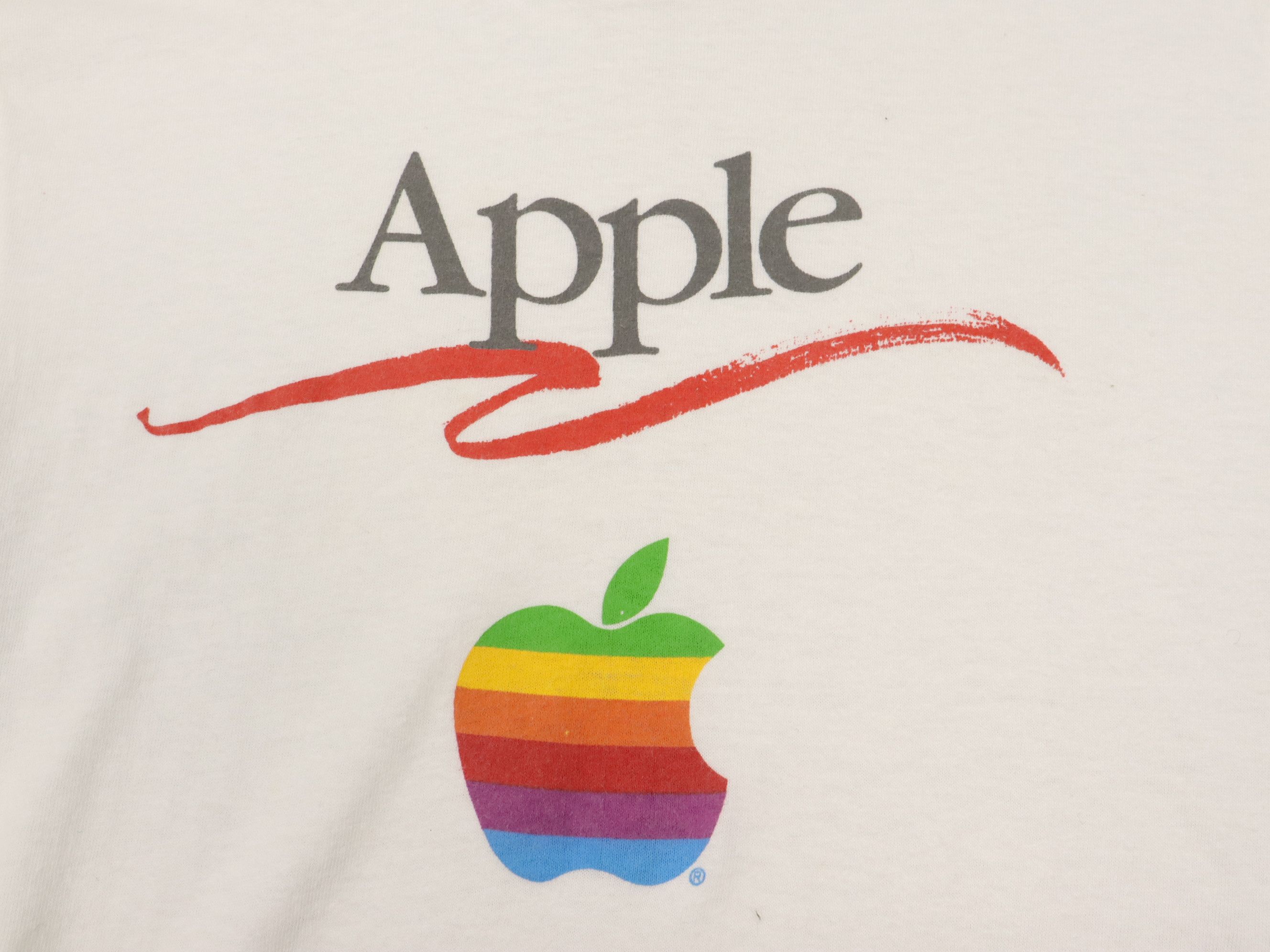 Anvil Vintage 70's 80's Apple Shirt Size US S / EU 44-46 / 1 - 10 Thumbnail