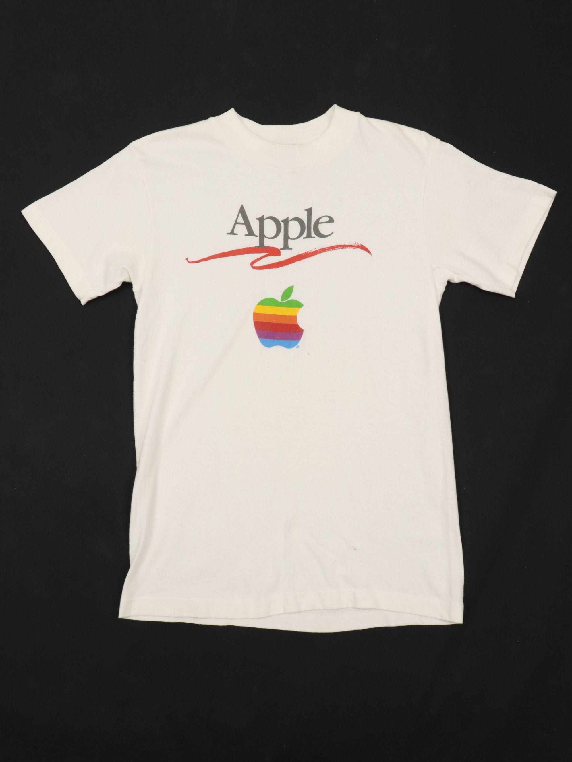 Anvil Vintage 70's 80's Apple Shirt Size US S / EU 44-46 / 1 - 3 Thumbnail