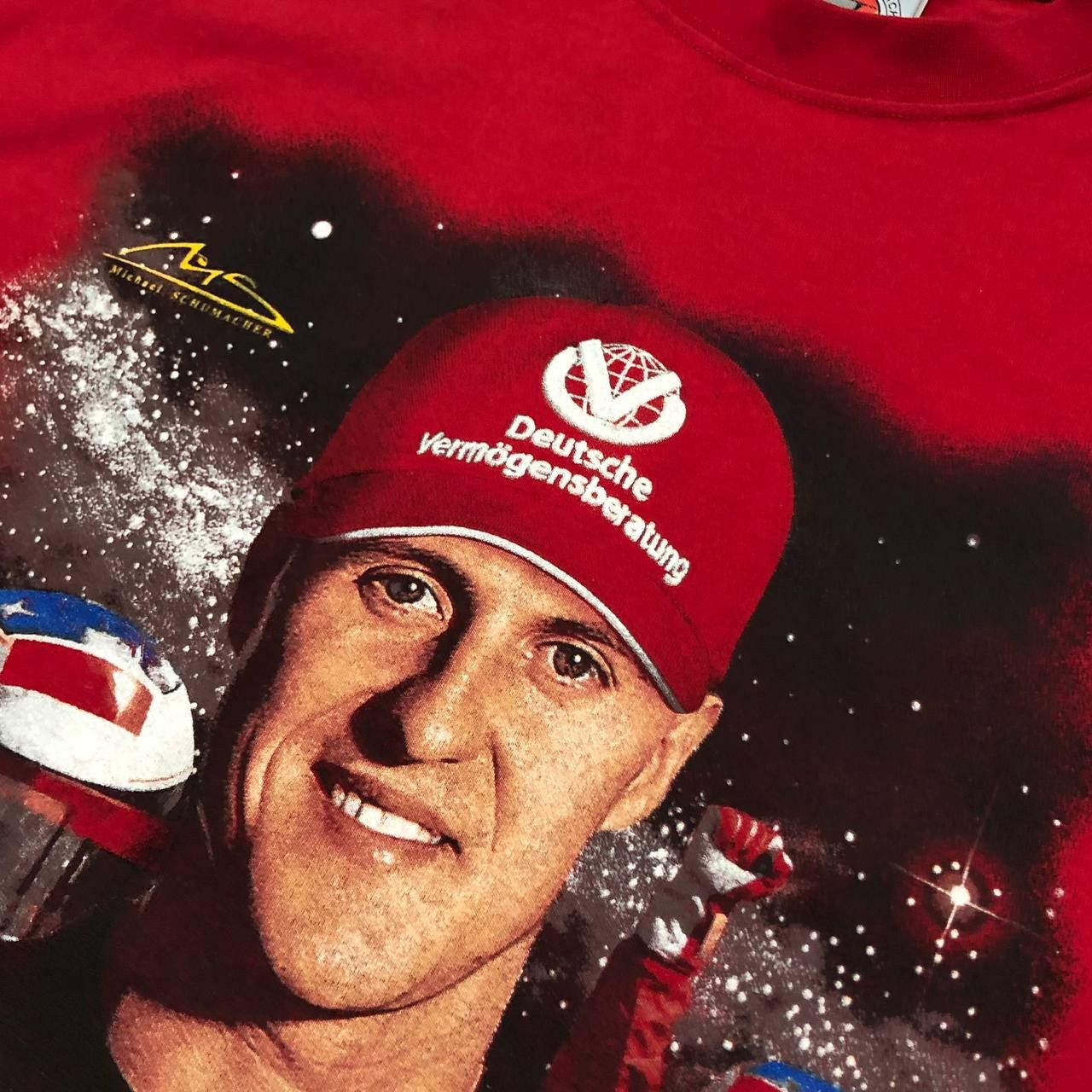 Formula 1 × Vintage Vintage Michael Schumacher F1 World Champion T Shirt Size XL Size US XL / EU 56 / 4 - 8 Thumbnail