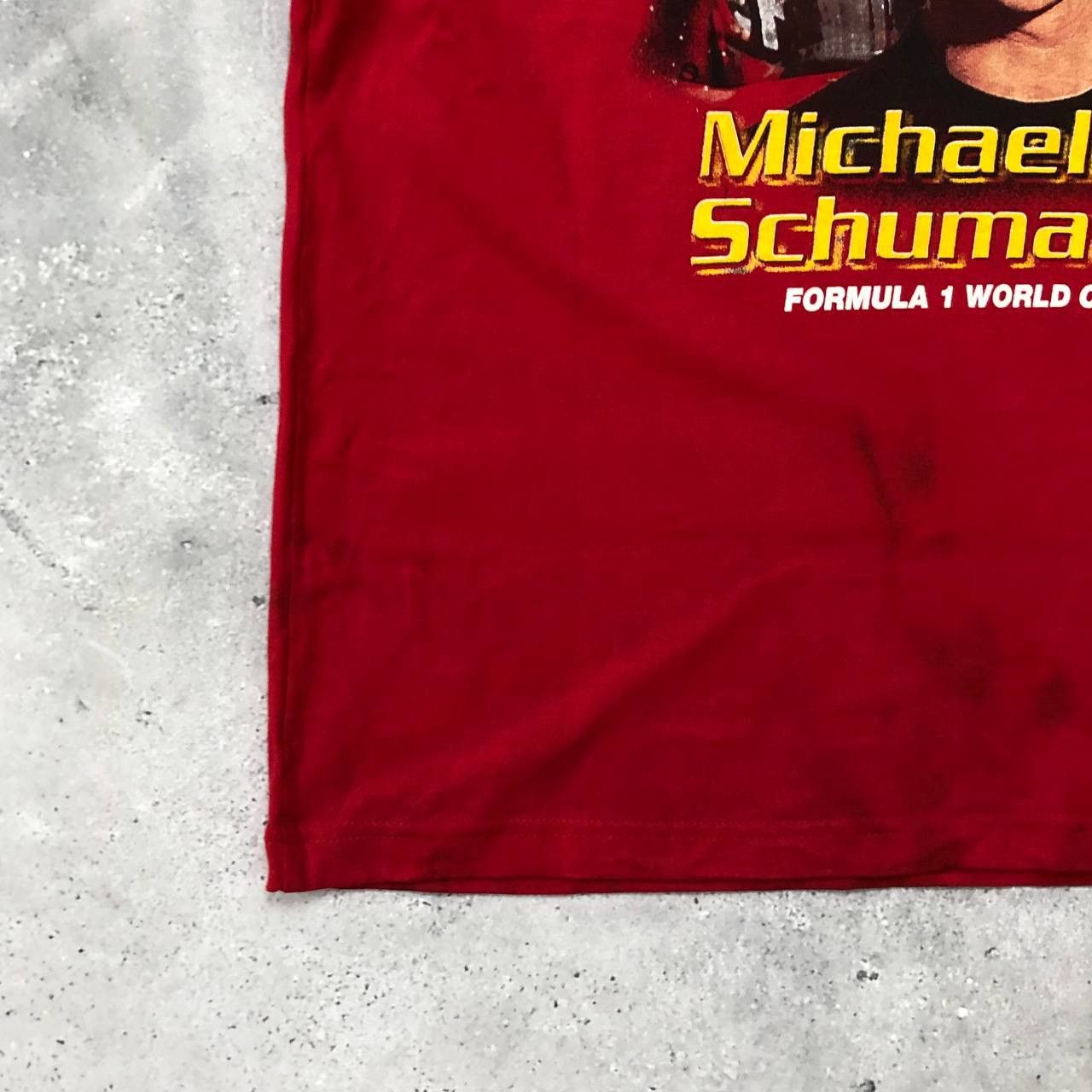 Formula 1 × Vintage Vintage Michael Schumacher F1 World Champion T Shirt Size XL Size US XL / EU 56 / 4 - 9 Thumbnail