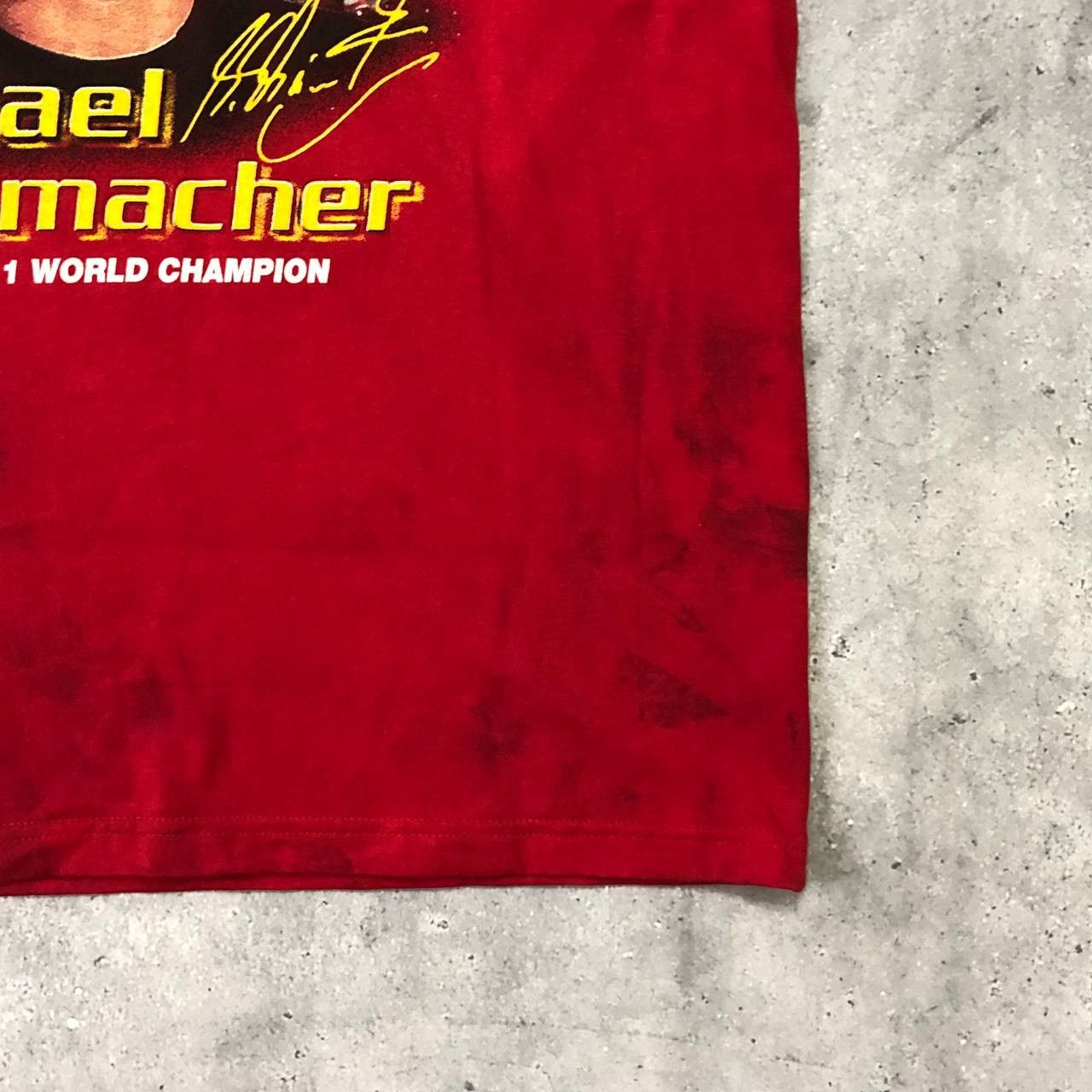 Formula 1 × Vintage Vintage Michael Schumacher F1 World Champion T Shirt Size XL Size US XL / EU 56 / 4 - 10 Thumbnail