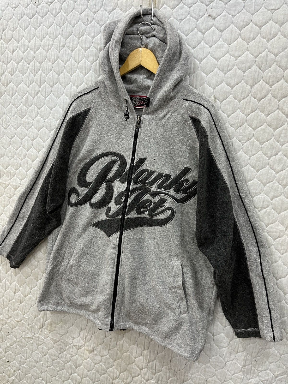 Japanese Brand (Zz). BLANKY JET CRUTCH HOODIE RAPPERS SWEATER Size US L / EU 52-54 / 3 - 6 Thumbnail
