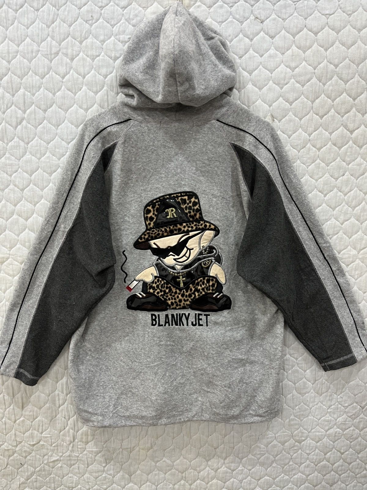 Japanese Brand (Zz). BLANKY JET CRUTCH HOODIE RAPPERS SWEATER Size US L / EU 52-54 / 3 - 1 Thumbnail