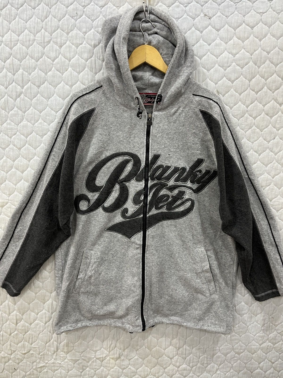 Japanese Brand (Zz). BLANKY JET CRUTCH HOODIE RAPPERS SWEATER Size US L / EU 52-54 / 3 - 5 Thumbnail