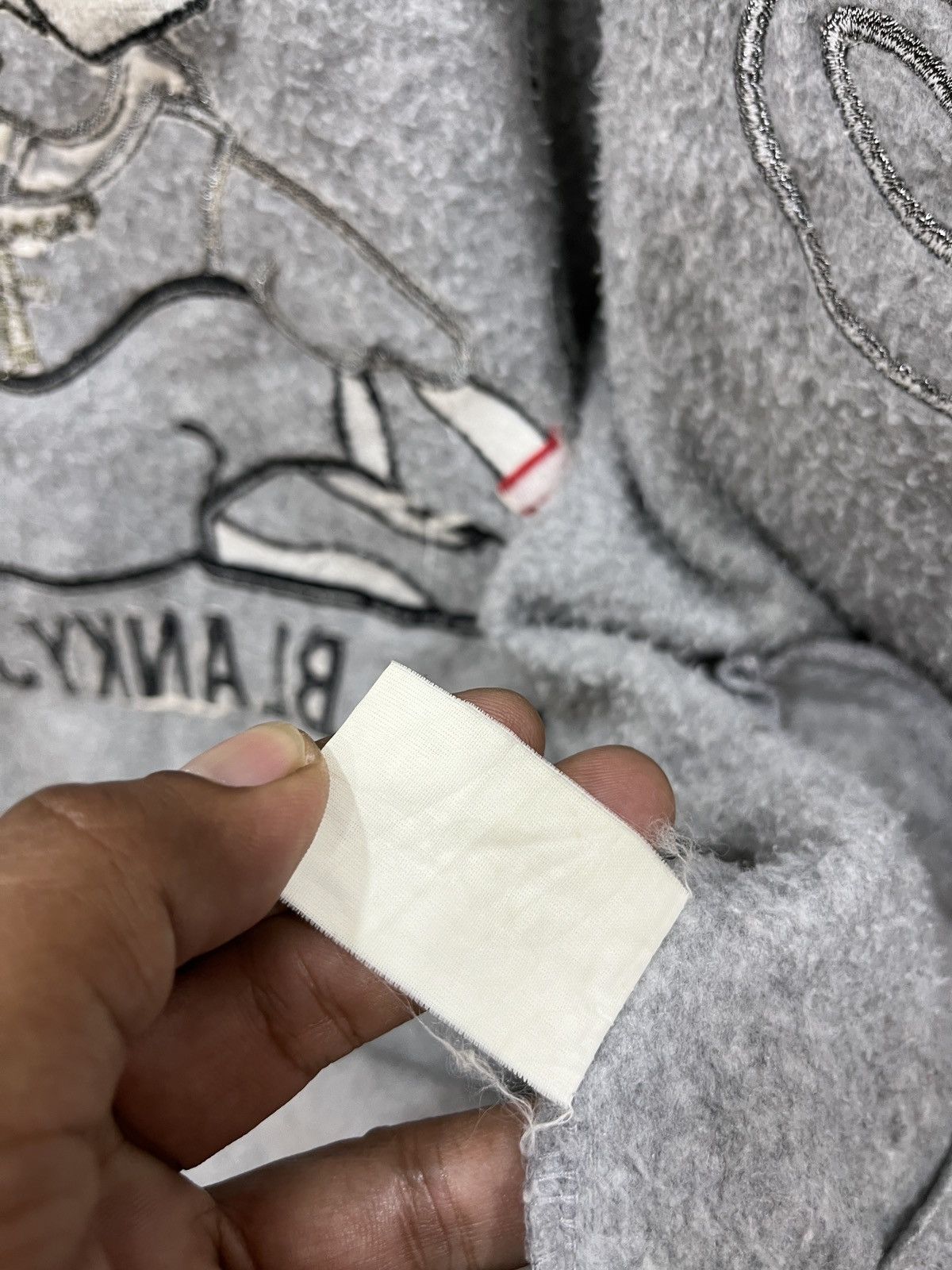 Japanese Brand (Zz). BLANKY JET CRUTCH HOODIE RAPPERS SWEATER Size US L / EU 52-54 / 3 - 10 Thumbnail
