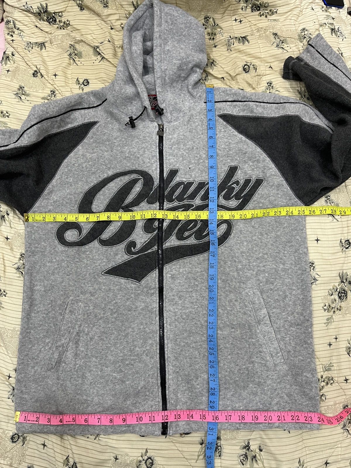 Japanese Brand (Zz). BLANKY JET CRUTCH HOODIE RAPPERS SWEATER Size US L / EU 52-54 / 3 - 14 Thumbnail