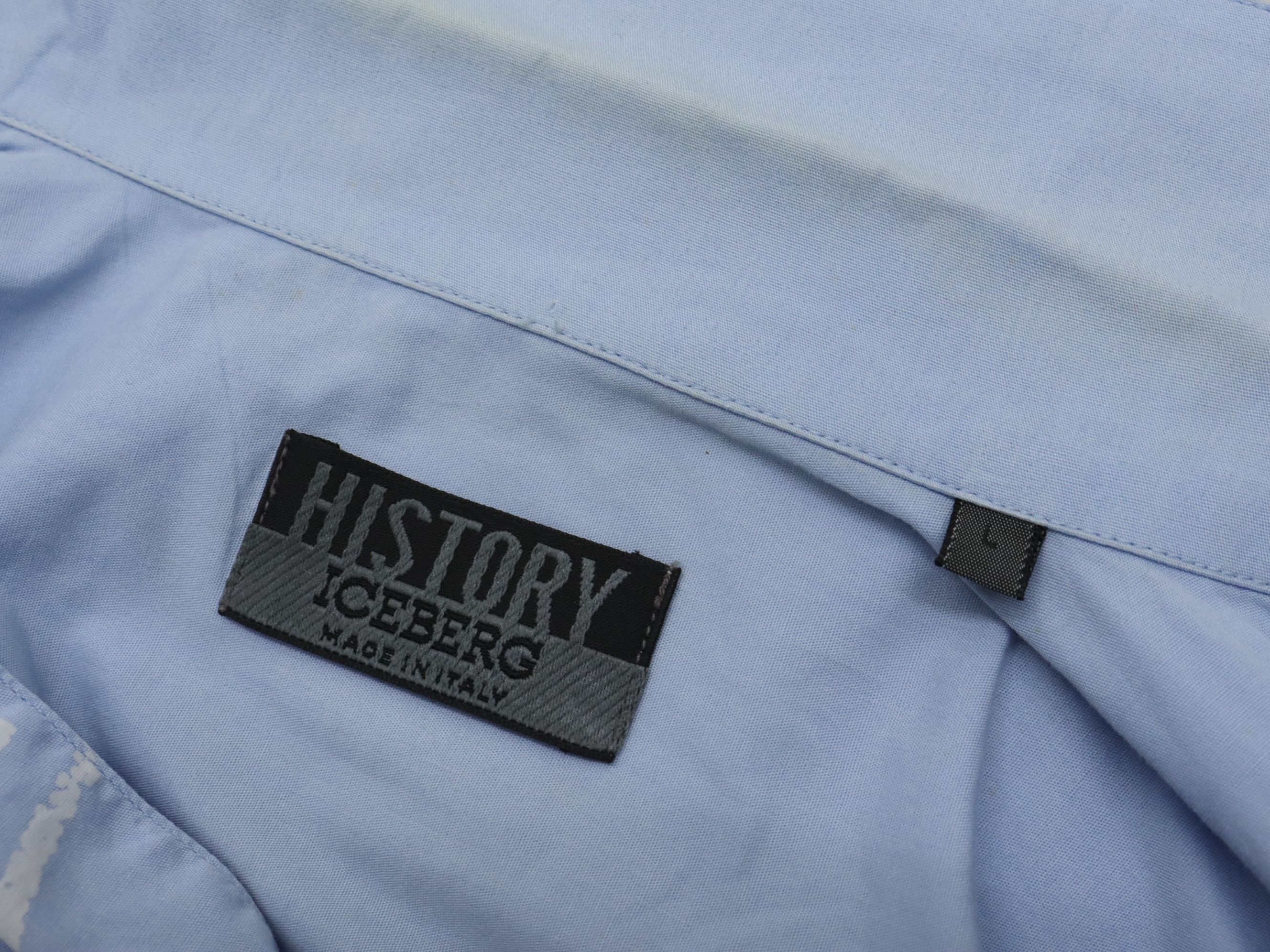 Iceberg Vtg. 90's 1999 Iceberg History Dog Goofy Pluto Idefix Shirt Size US L / EU 52-54 / 3 - 10 Thumbnail