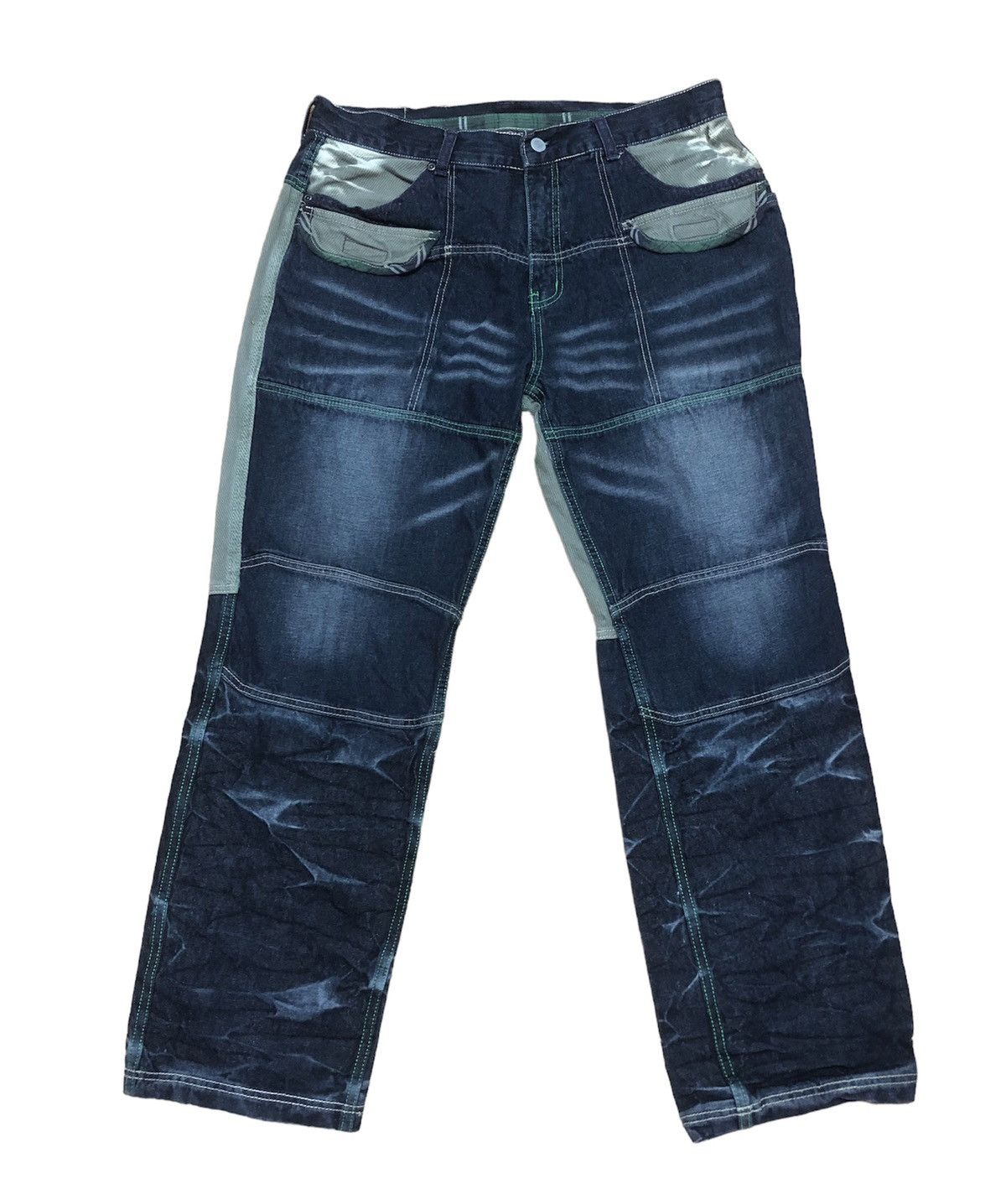 Union Made Sacrifice Workman Ship Patches Denim