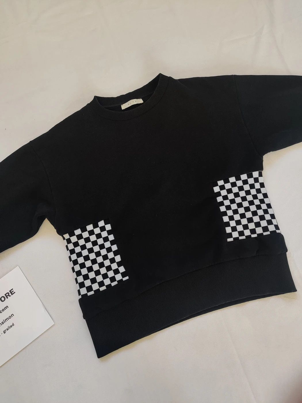 1017 ALYX 9SM ⚡️QUICK SALE⚡️ Alyx Black Chaos Love Sweater Crewneck Size US XS / EU 42 / 0 - 3 Thumbnail