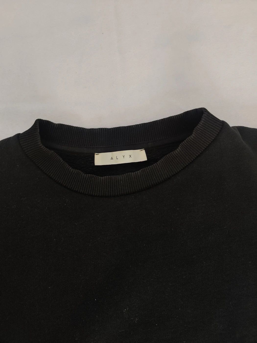 1017 ALYX 9SM ⚡️QUICK SALE⚡️ Alyx Black Chaos Love Sweater Crewneck Size US XS / EU 42 / 0 - 4 Thumbnail