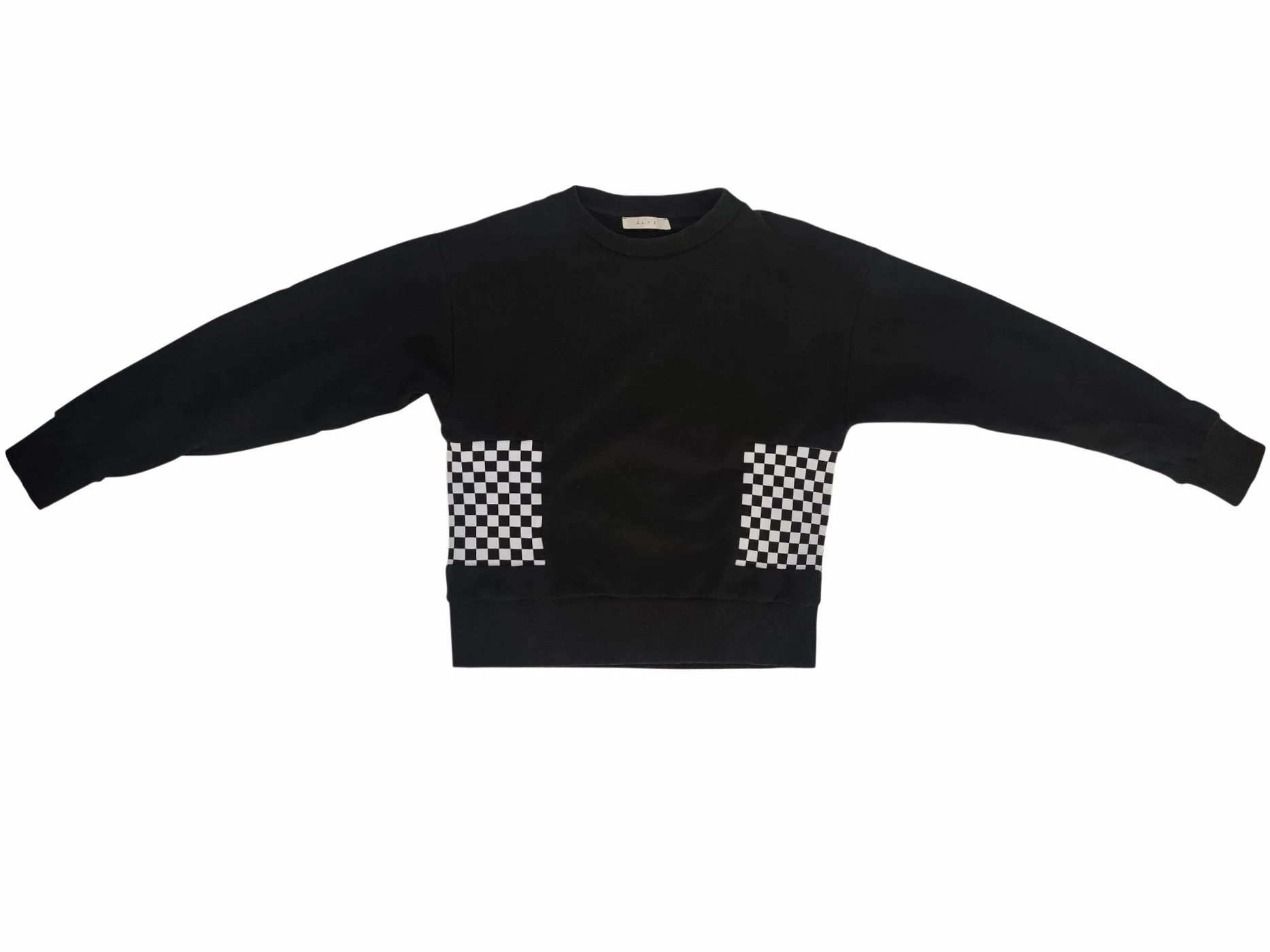 1017 ALYX 9SM ⚡️QUICK SALE⚡️ Alyx Black Chaos Love Sweater Crewneck Size US XS / EU 42 / 0 - 1 Thumbnail